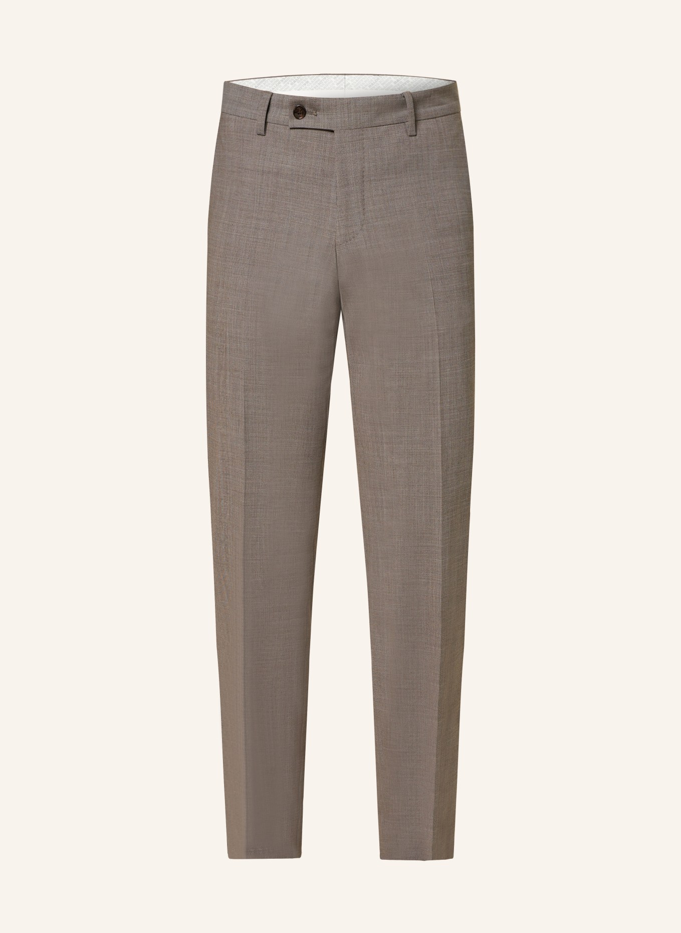 BALDESSARINI Suit trousers extra slim fit, Color: 8915 Tigers Eye pattern (Image 1)