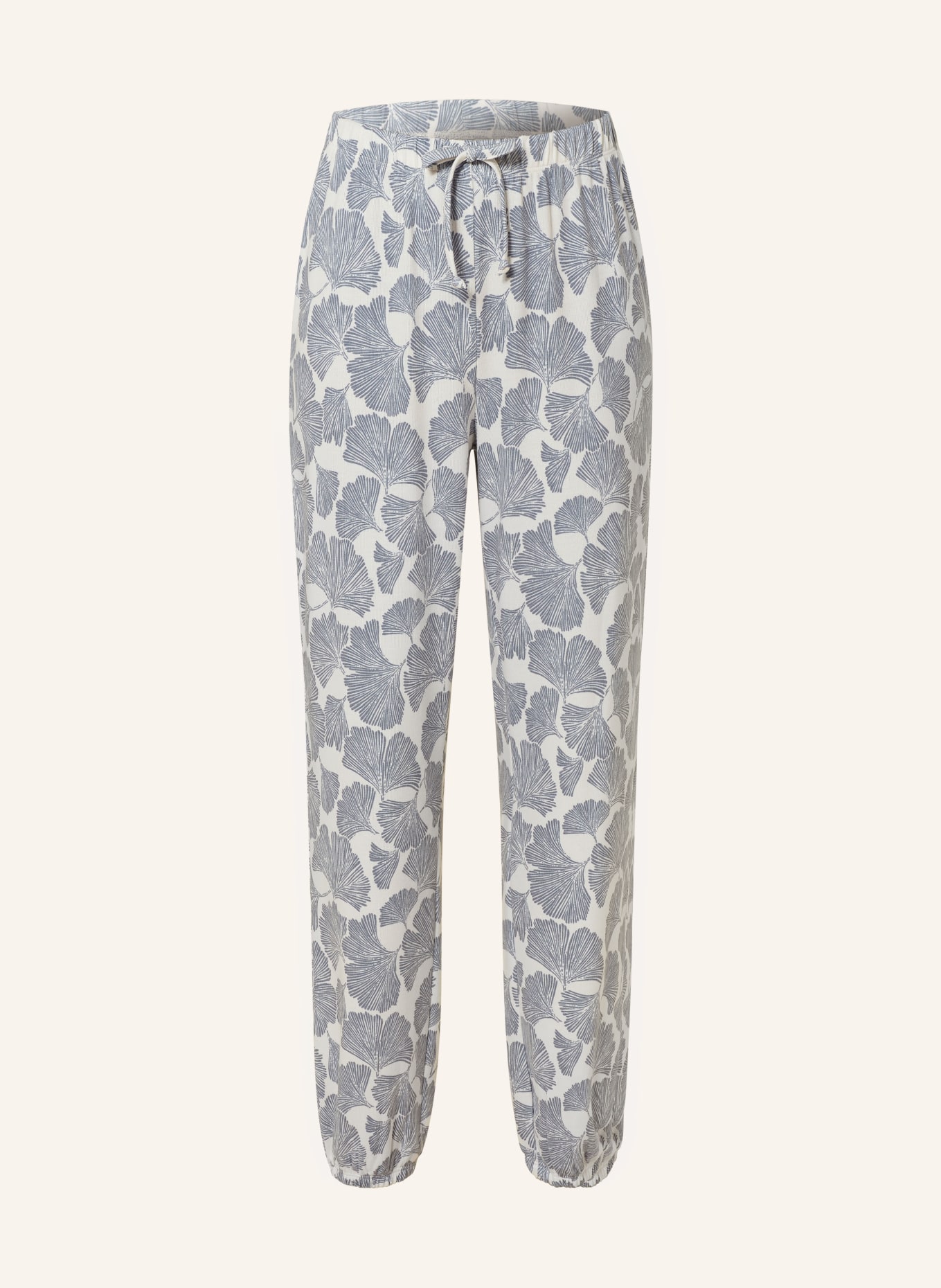 Juvia Schlafhose: BLAUGRAU / ECRU