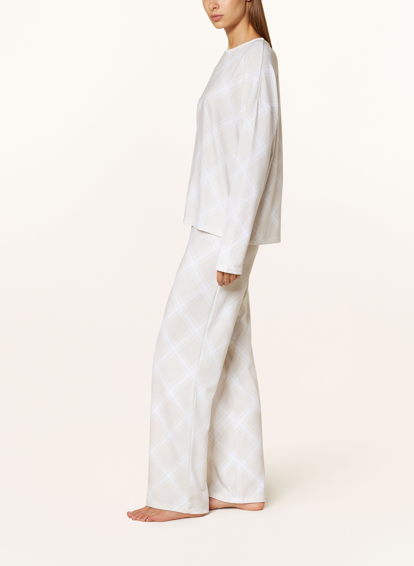 Juvia Pajama pants, Color: CREAM/ BEIGE (Image 4)