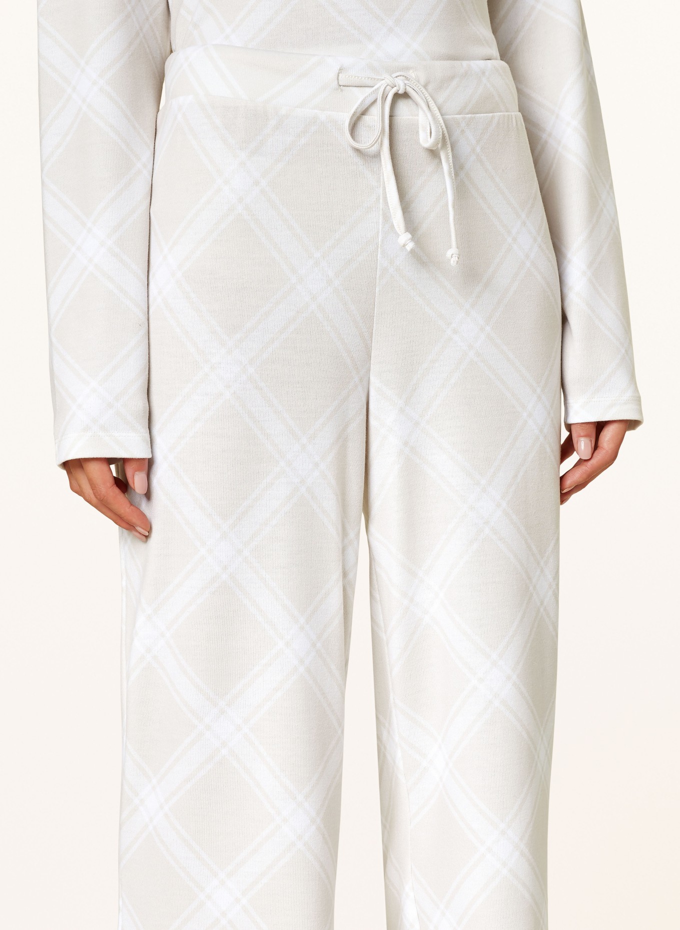 Juvia Pajama pants, Color: CREAM/ BEIGE (Image 5)