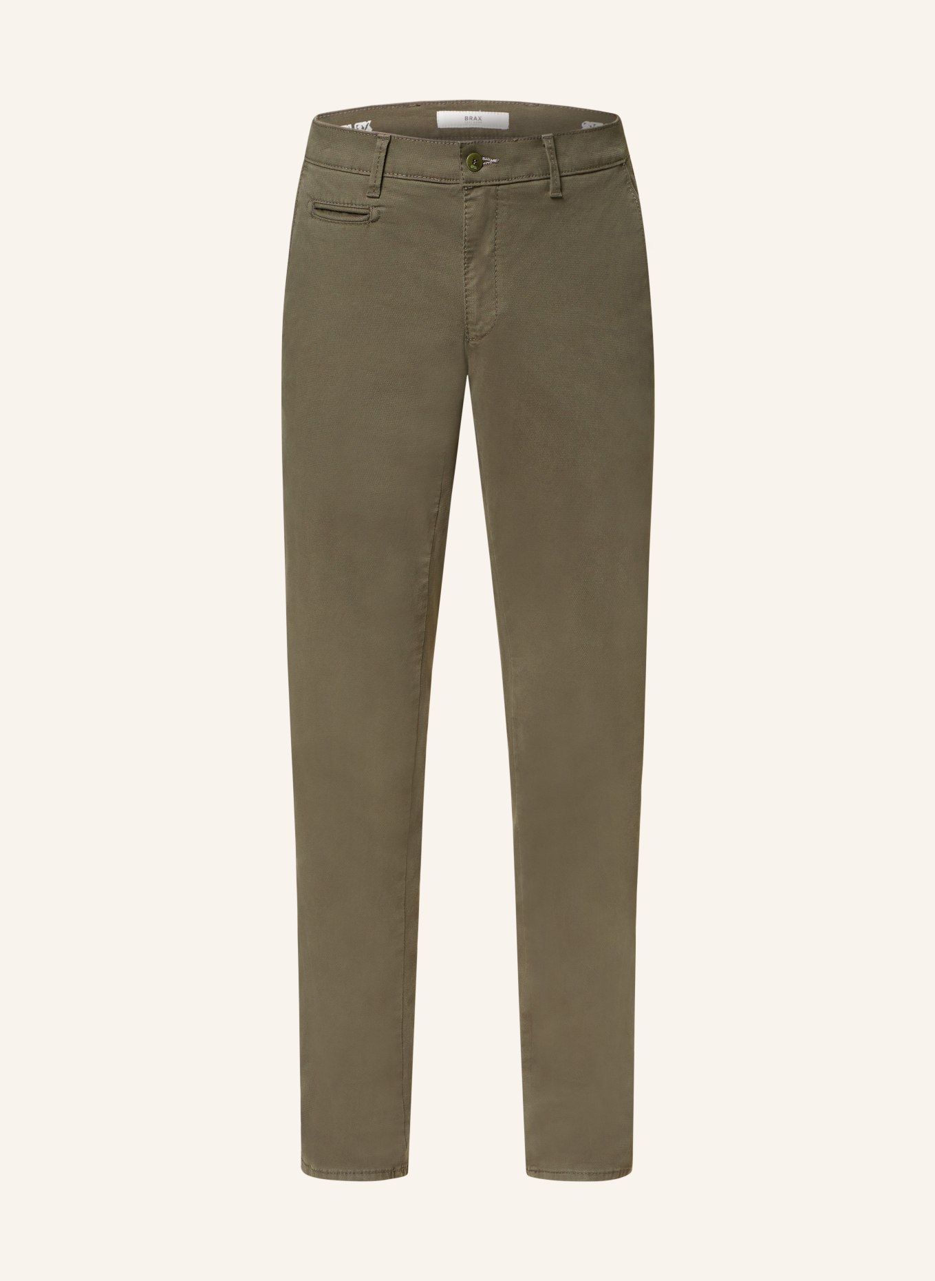 BRAX Chino FABIO IN Modern Fit, Farbe: 33 OLIVE (Bild 1)