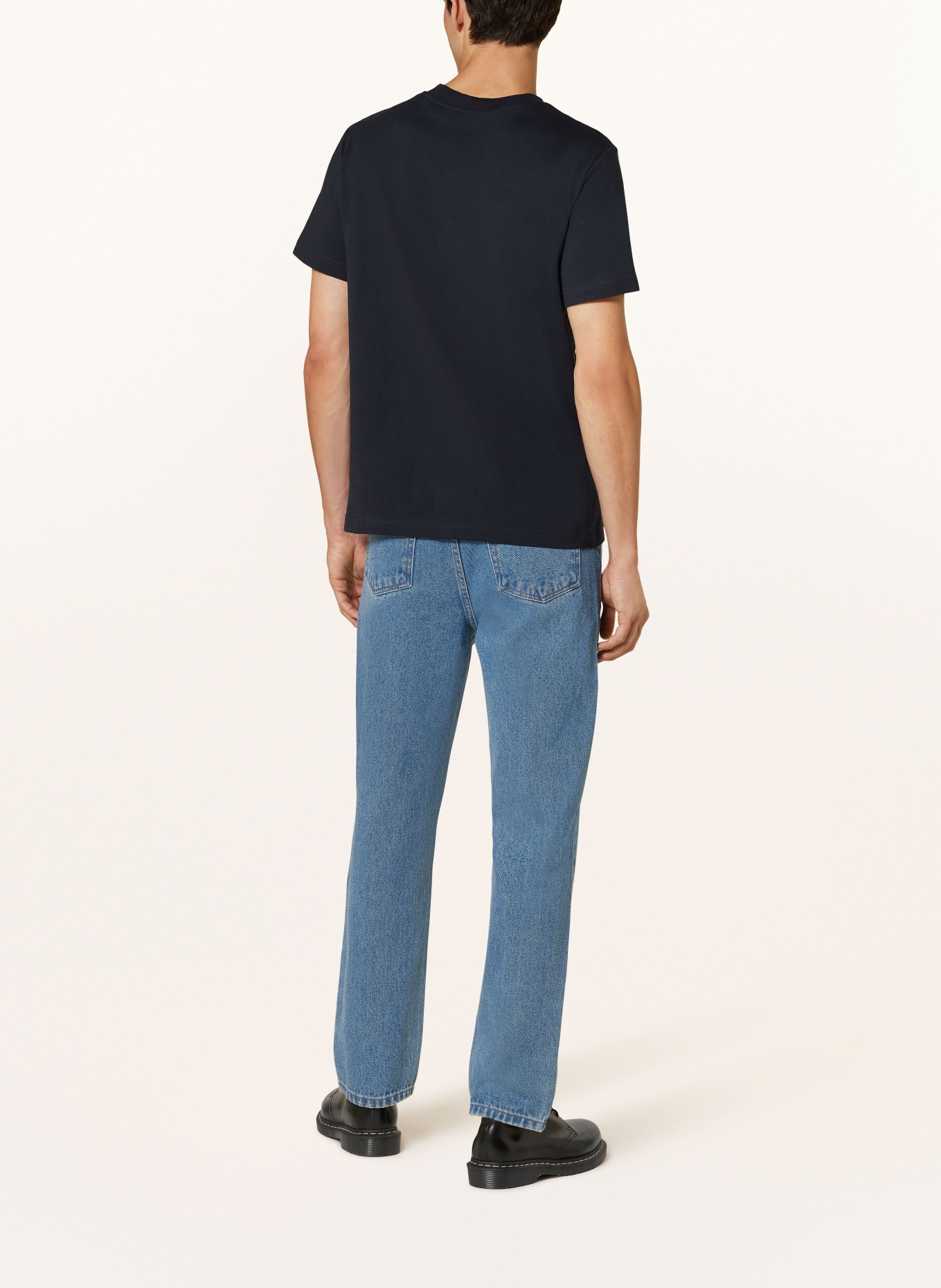 A.P.C. T-shirt Standard Grand VPC, Color: DARK BLUE (Image 3)