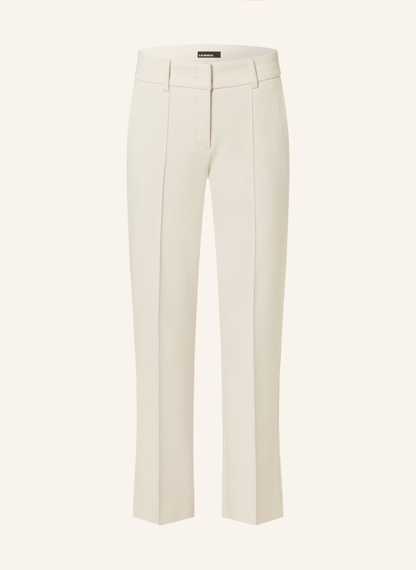 CAMBIO Bootcut trousers FARAH, Color: 038 almond butter (Image 1)