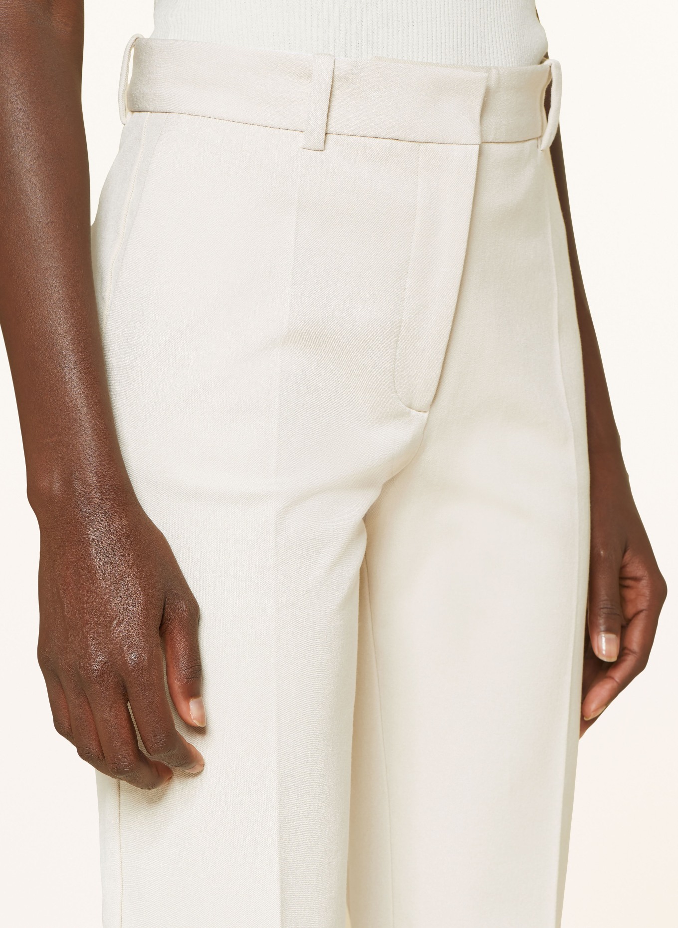 JOSEPH Pants COLEMAN, Color: CREAM (Image 5)