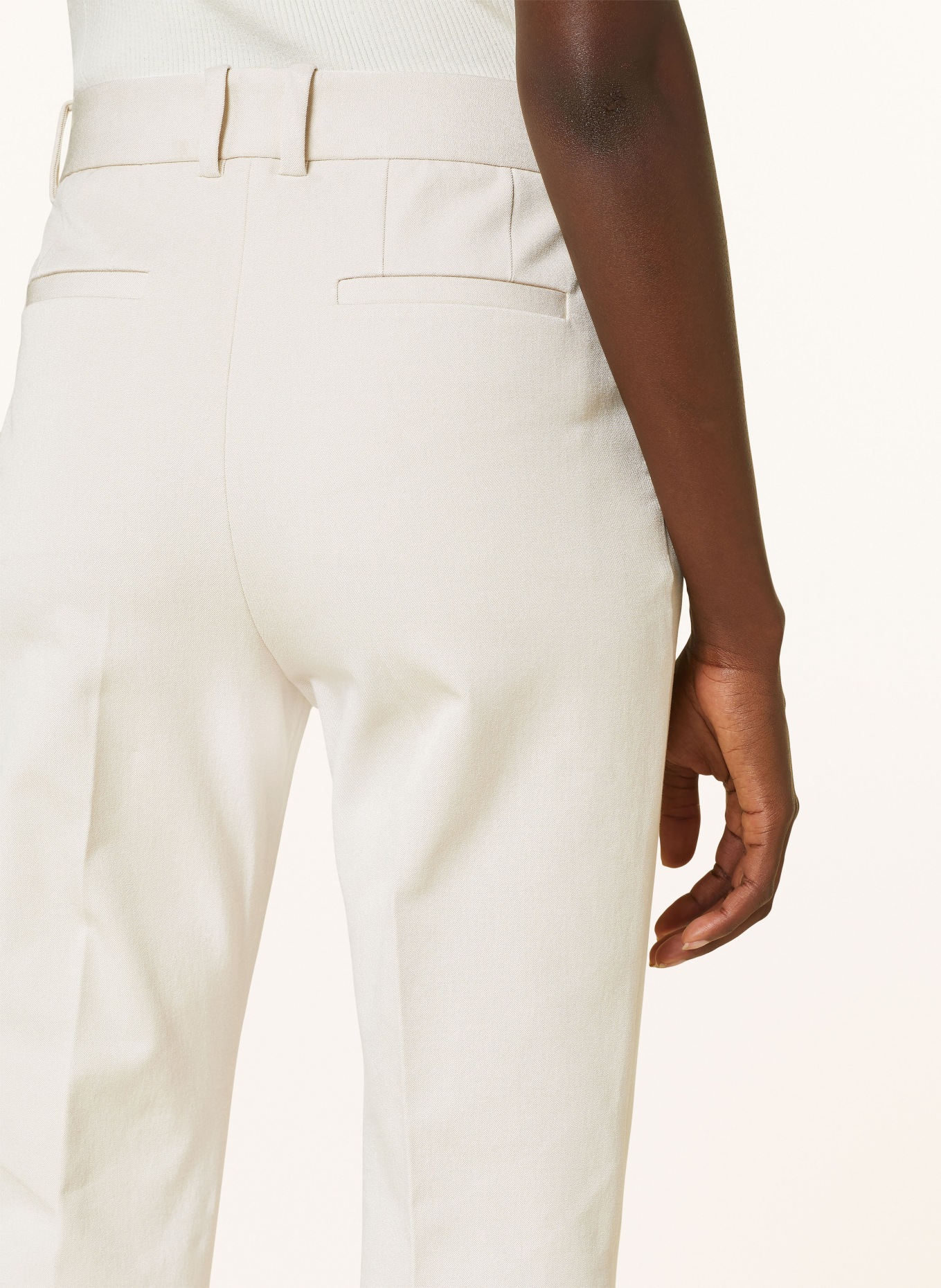 JOSEPH Pants COLEMAN, Color: CREAM (Image 6)