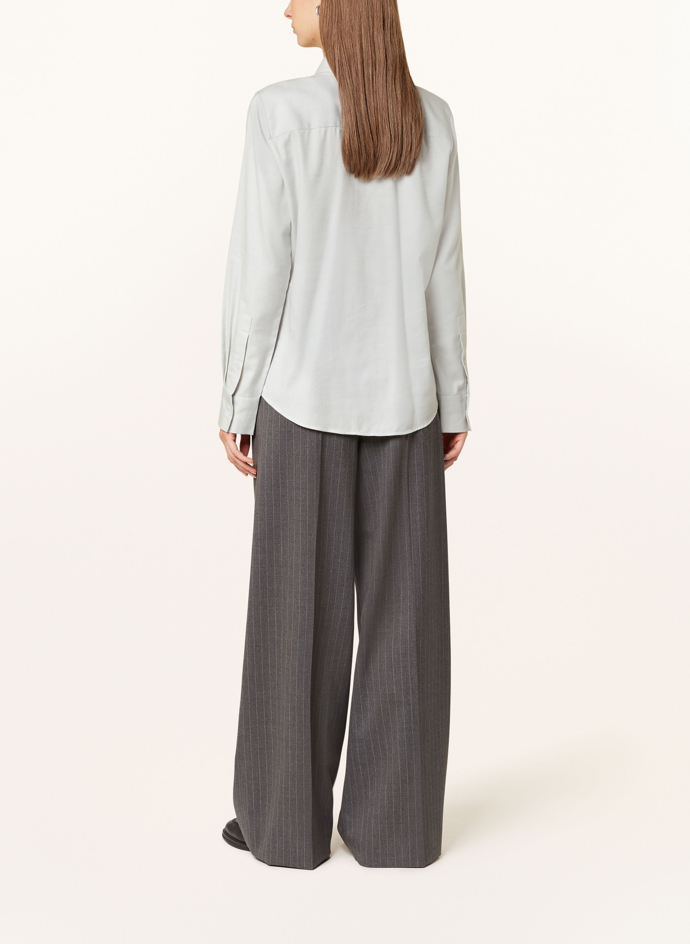 TOMMY HILFIGER Shirt blouse: LIGHT GRAY