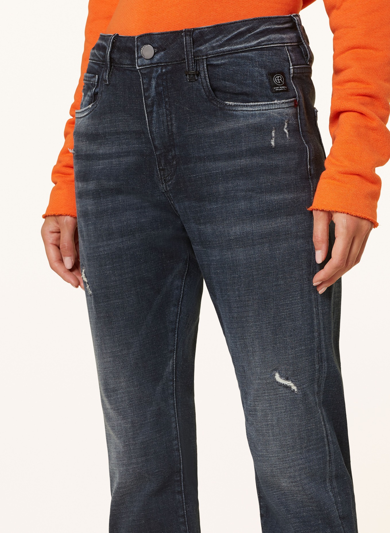 ELIAS RUMELIS Boyfriend Jeans ERLANI: 913 screen blue
