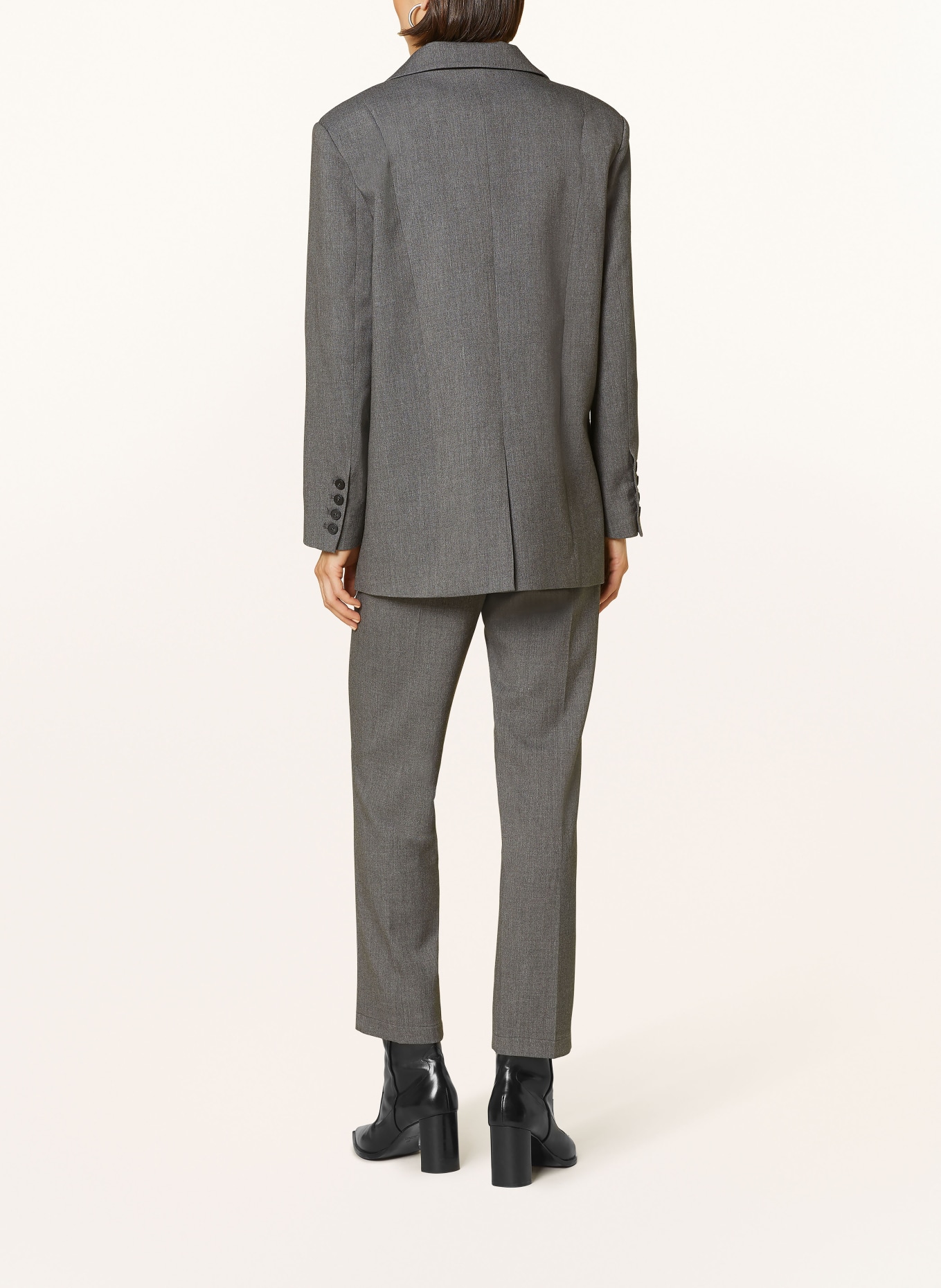 ELIAS RUMELIS Oversized blazer ERSHEENA, Color: GRAY (Image 3)