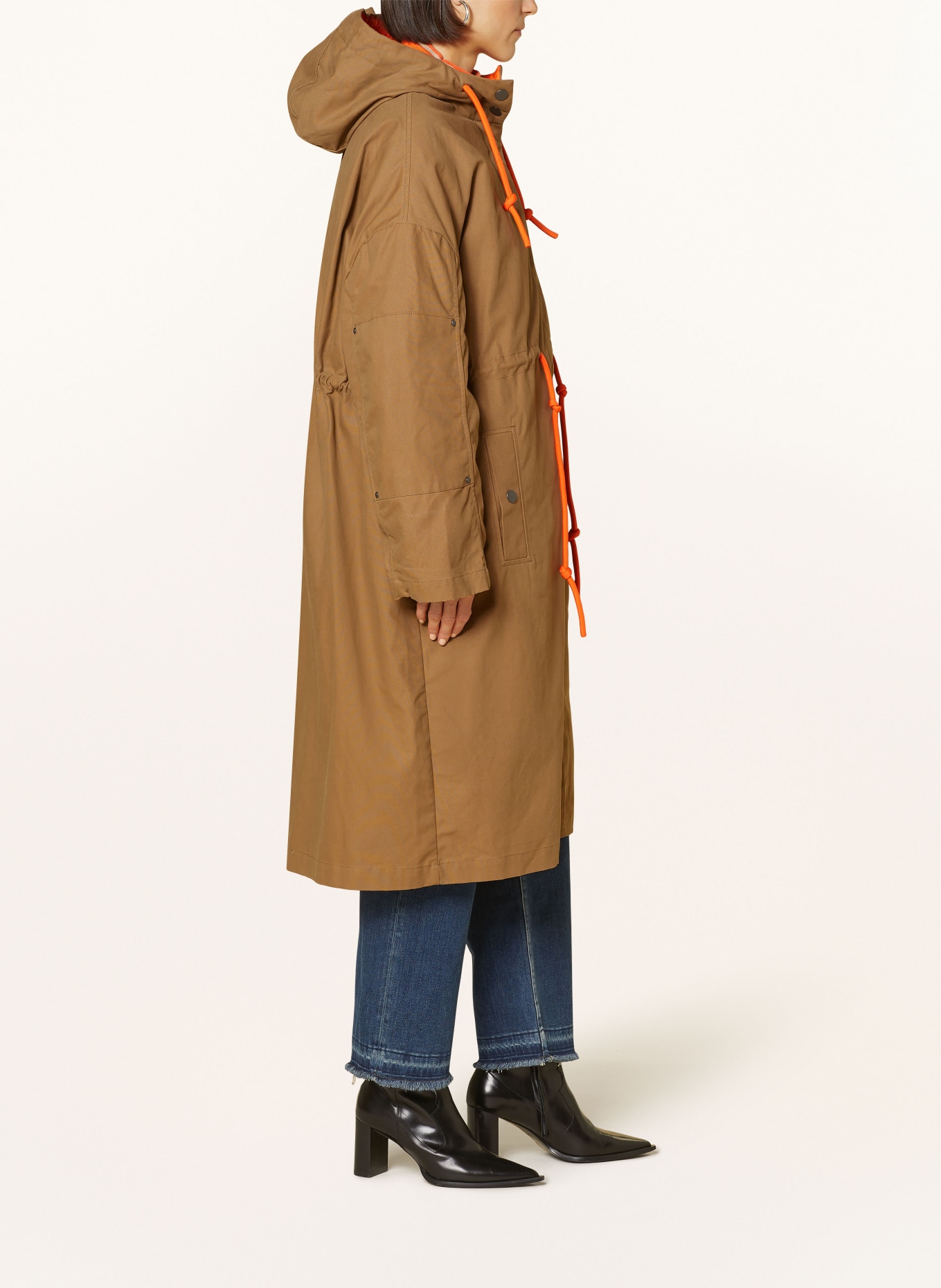 ELIAS RUMELIS 2-in-1-Parka ZELINDA: HELLBRAUN