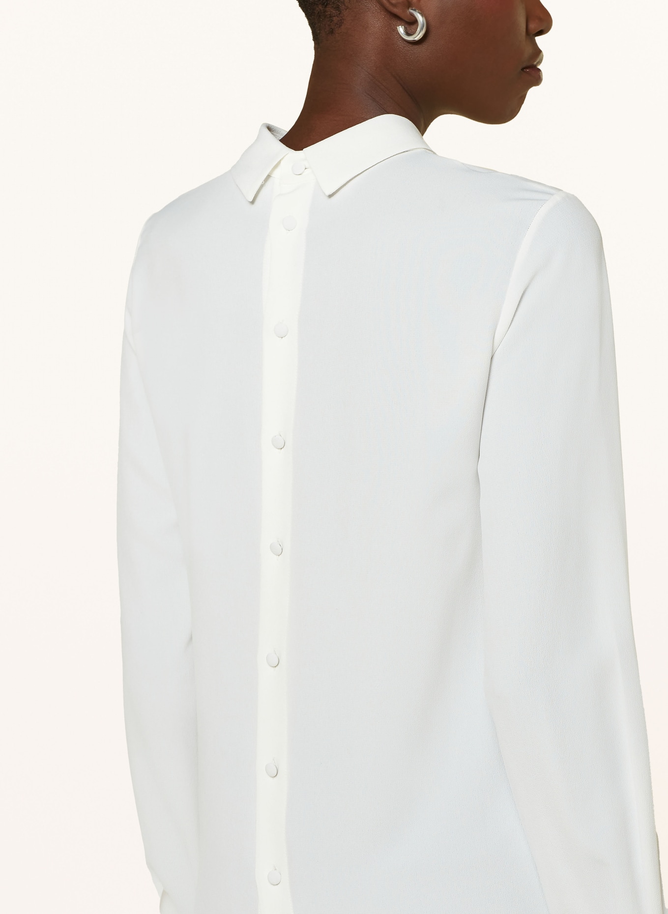 ANTONELLI firenze Shirt blouse BABA with silk, Color: WHITE (Image 4)