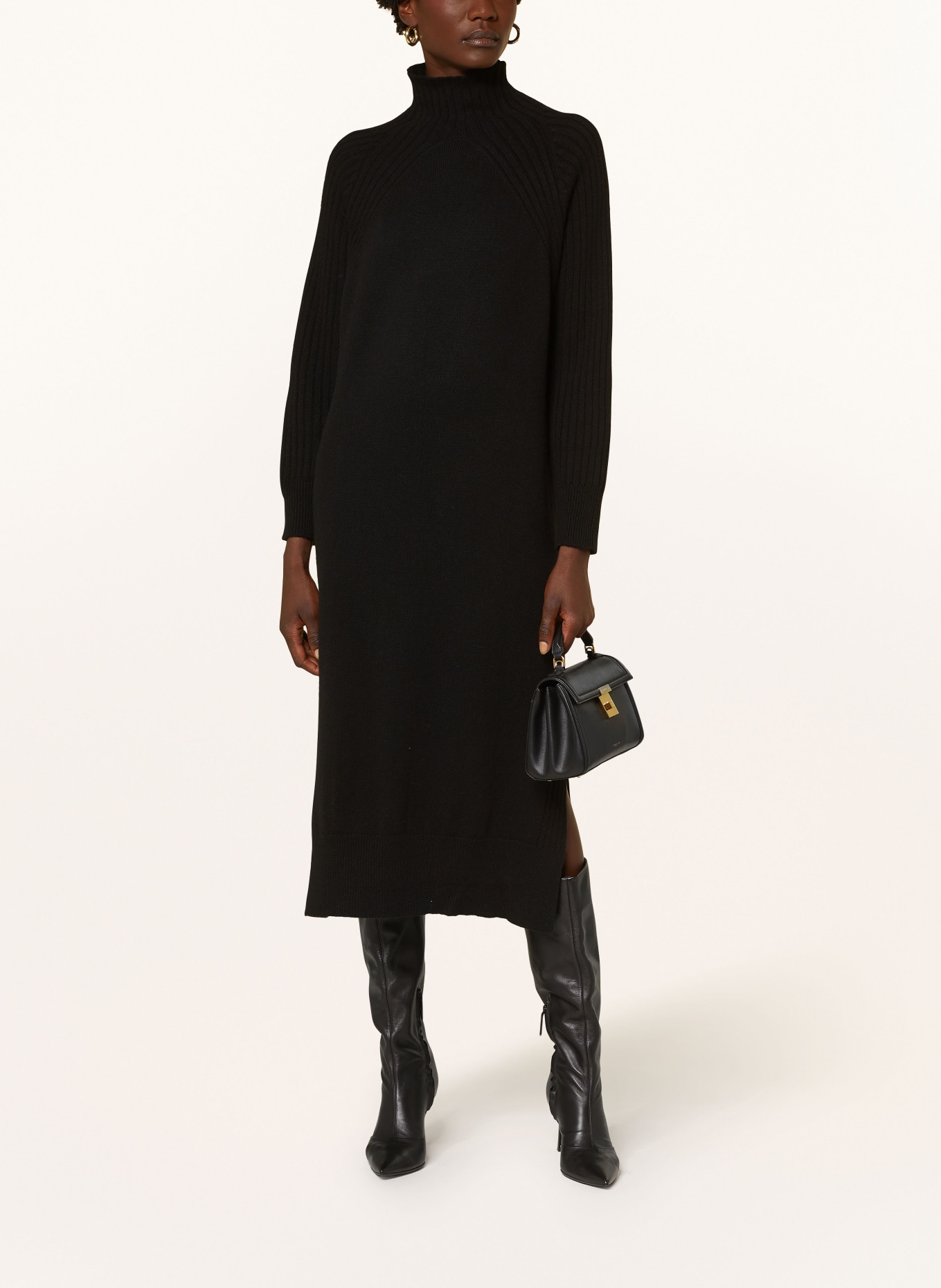 ANTONELLI firenze Strickkleid LUCIFERO: SCHWARZ