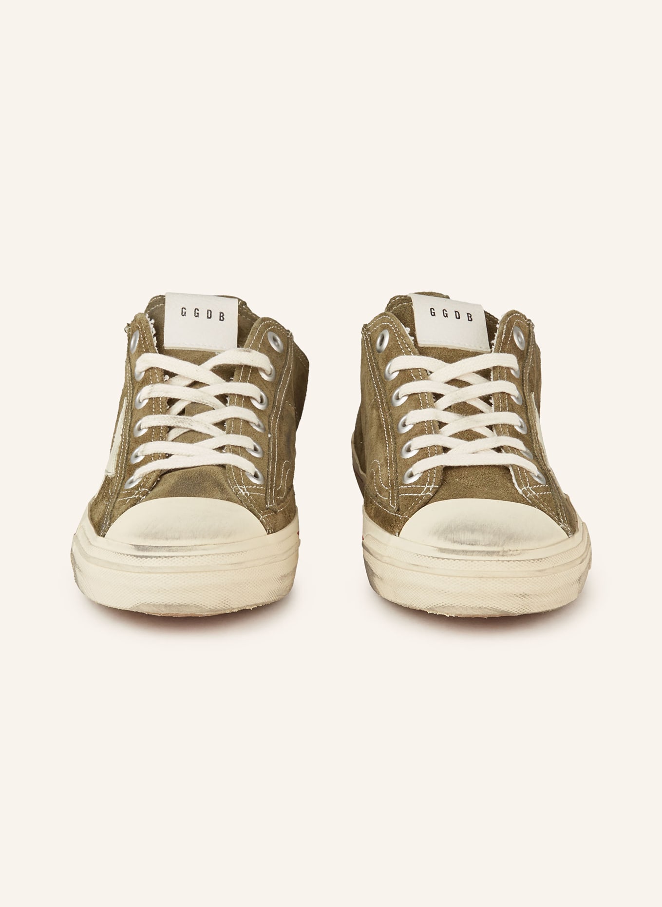 GOLDEN GOOSE Sneaker V-STAR 2: OLIV