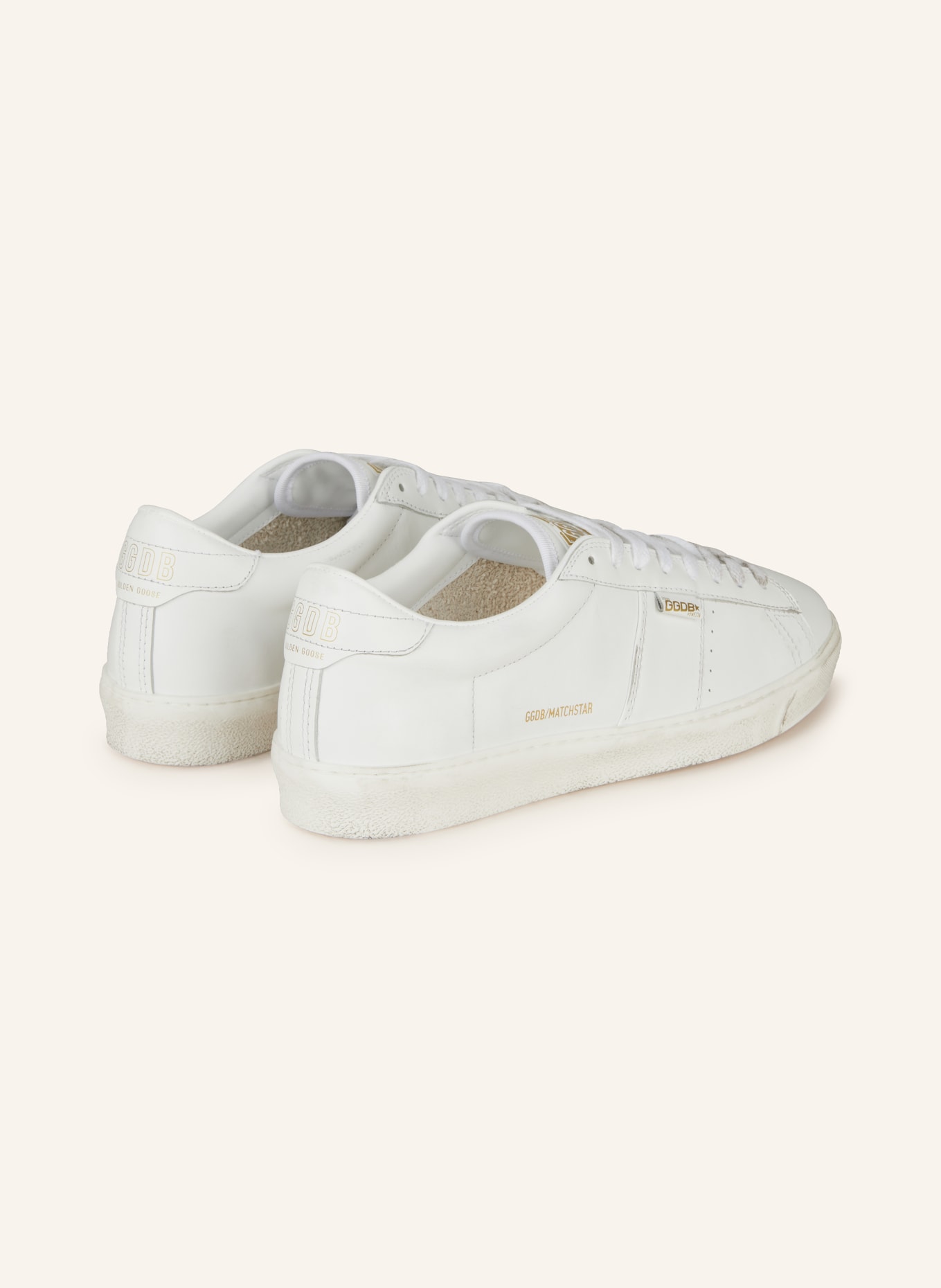 GOLDEN GOOSE Sneaker MATCH STAR: WEISS
