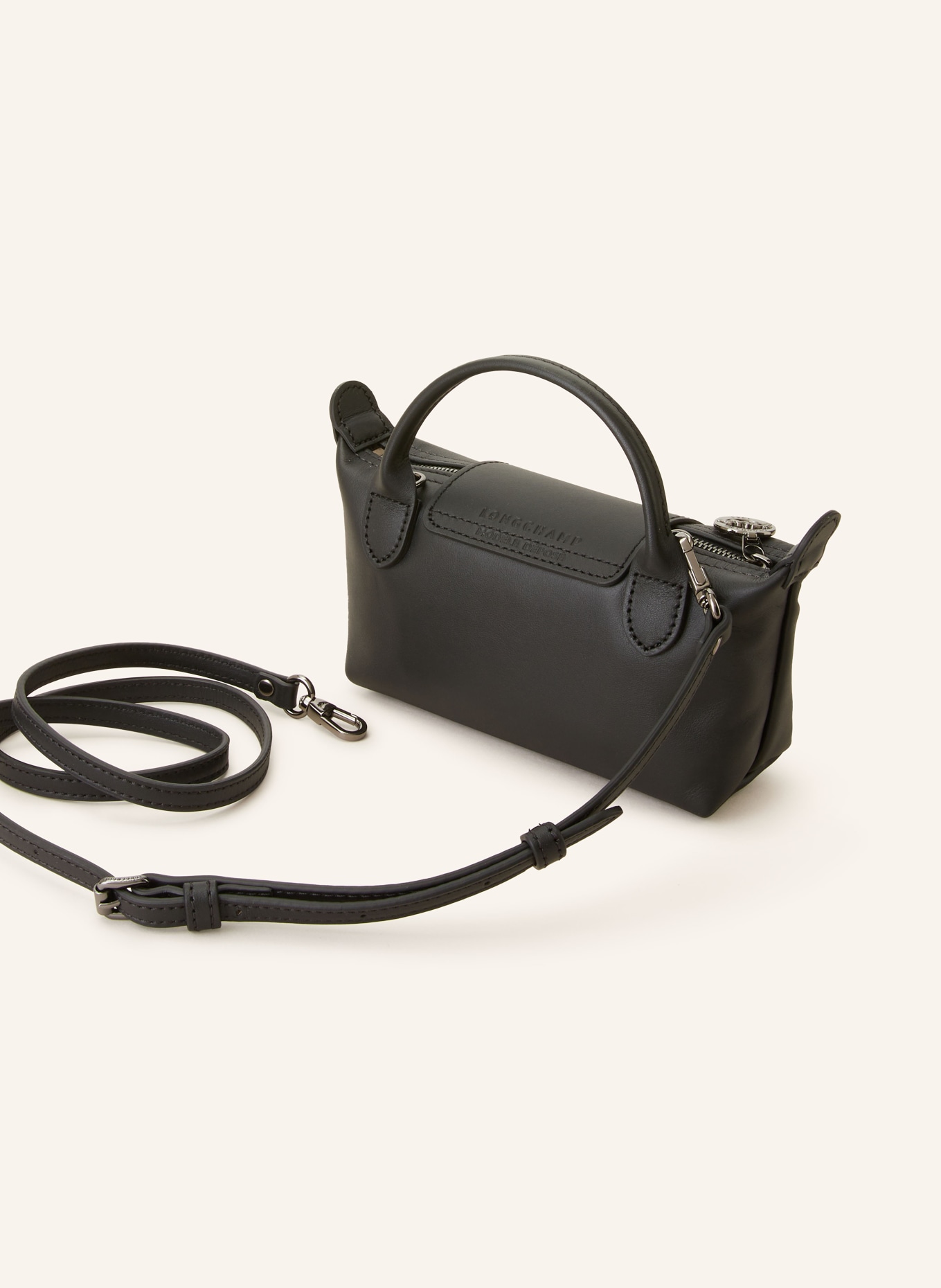 LONGCHAMP Umhängetasche XS LE PLIAGE XTRA: SCHWARZ