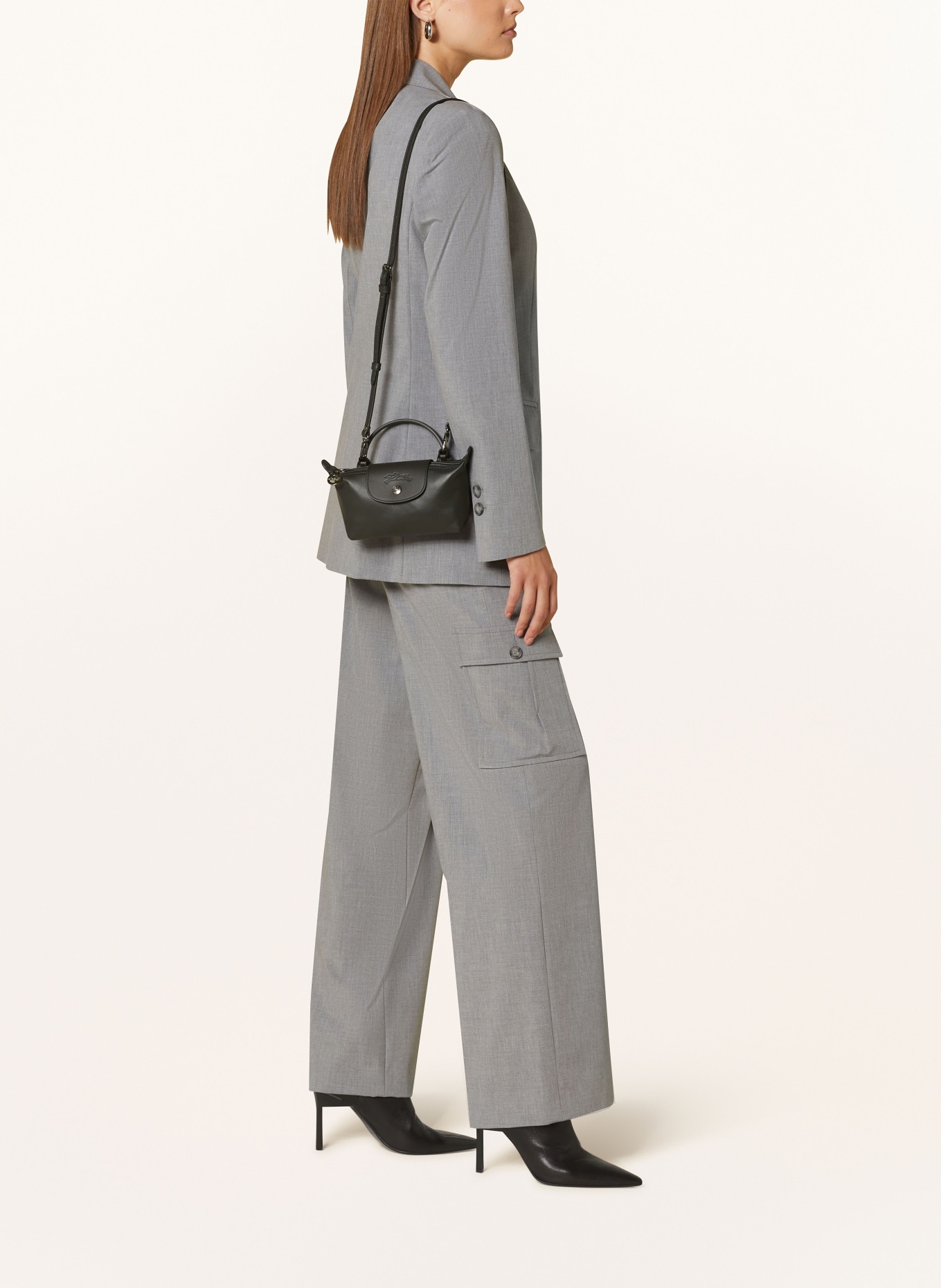 LONGCHAMP Umhängetasche XS LE PLIAGE XTRA: SCHWARZ