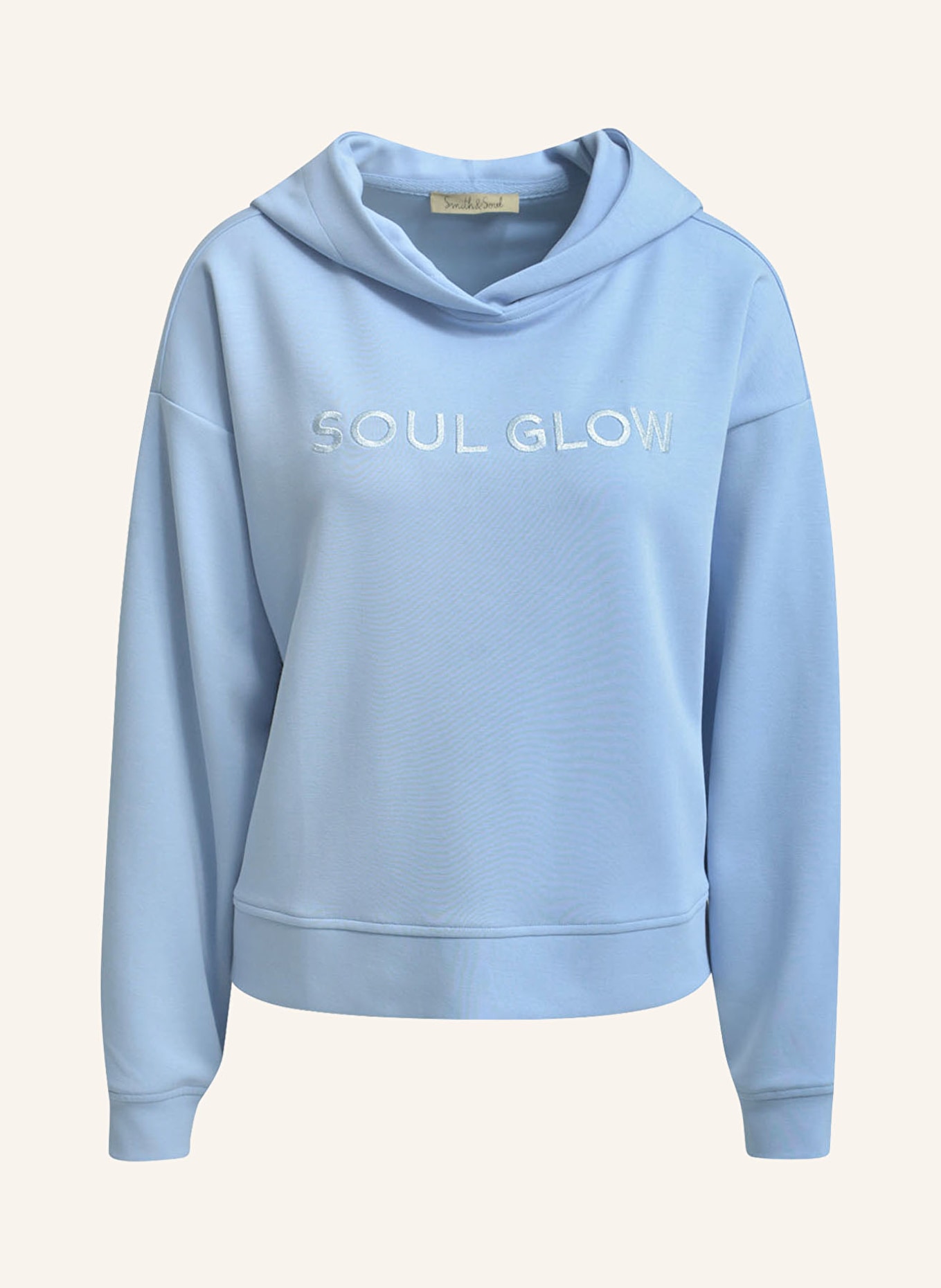 Smith & Soul Hoodie: HELLBLAU