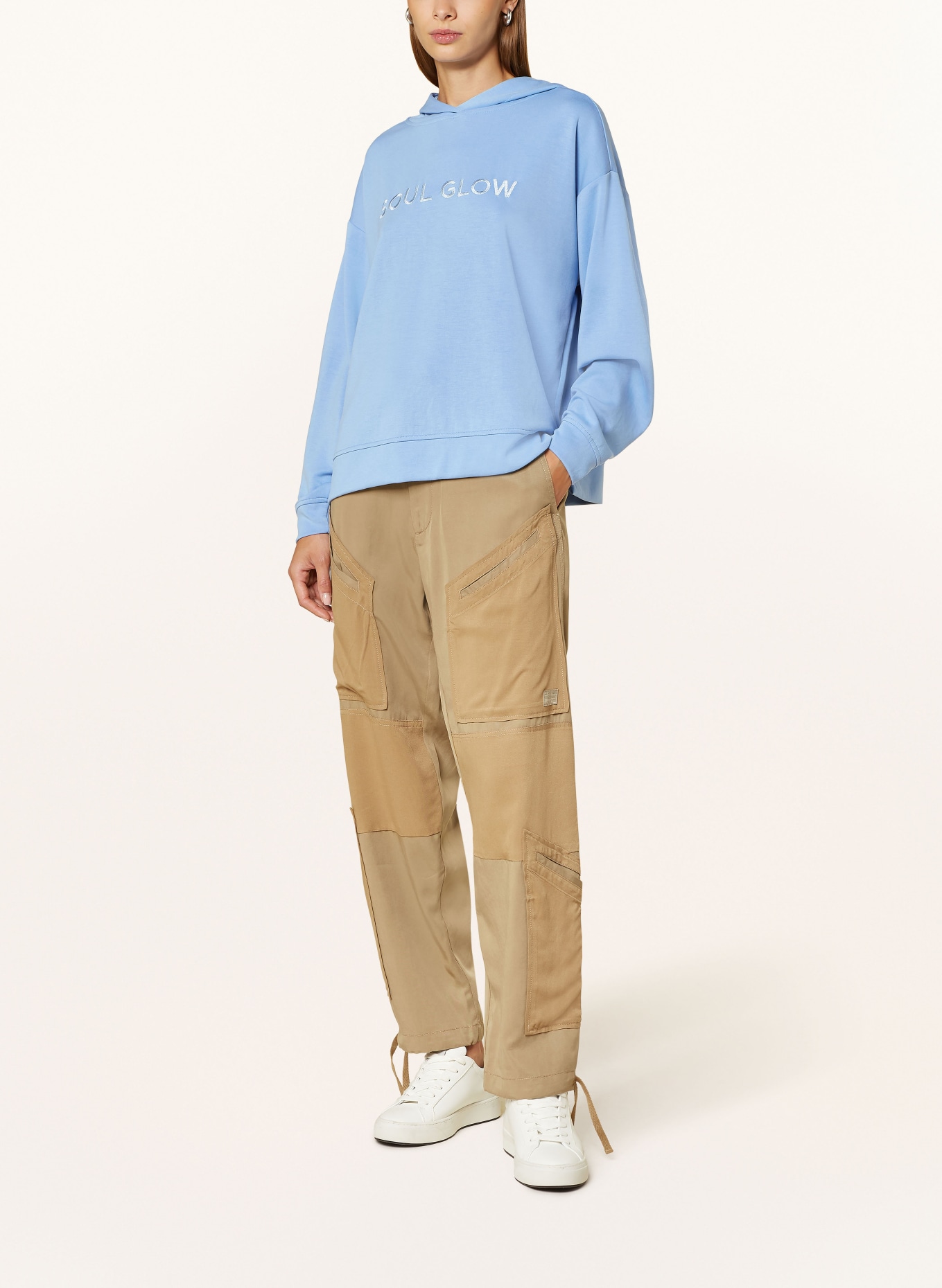 Smith & Soul Hoodie: HELLBLAU