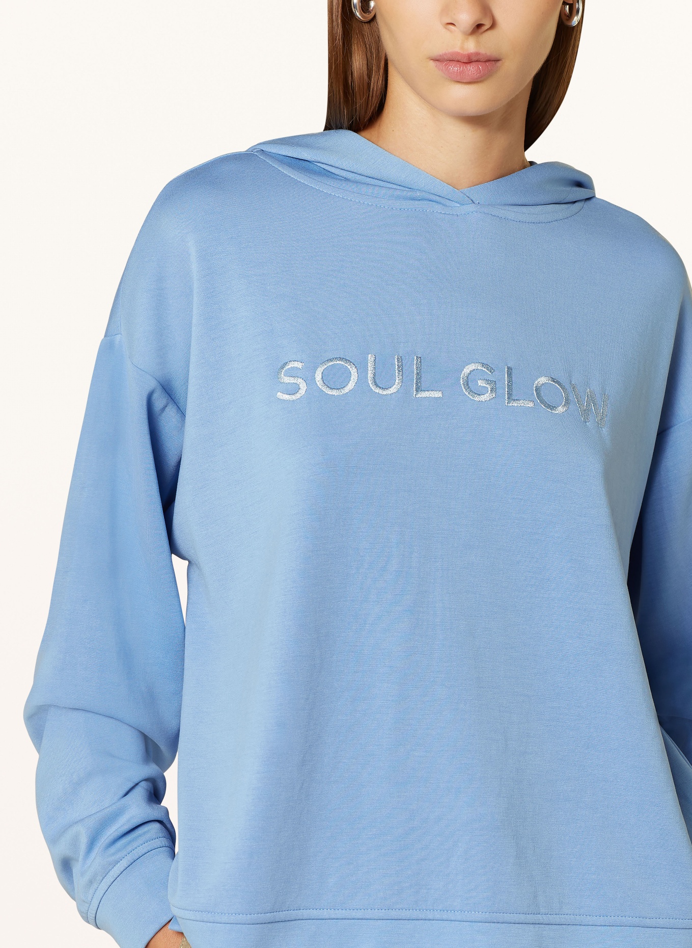 Smith & Soul Hoodie: HELLBLAU