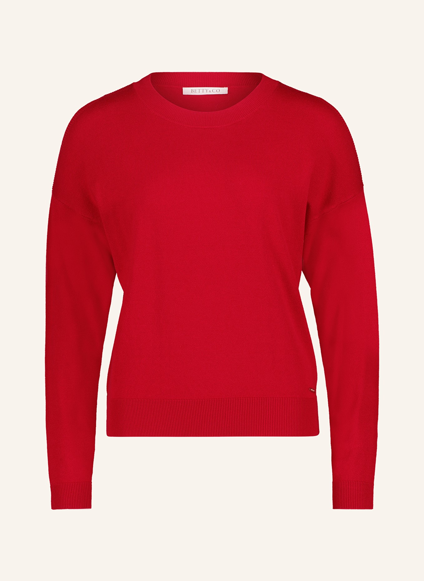 BETTY&CO Sweater with cut-outs, Color: RED (Image 1)