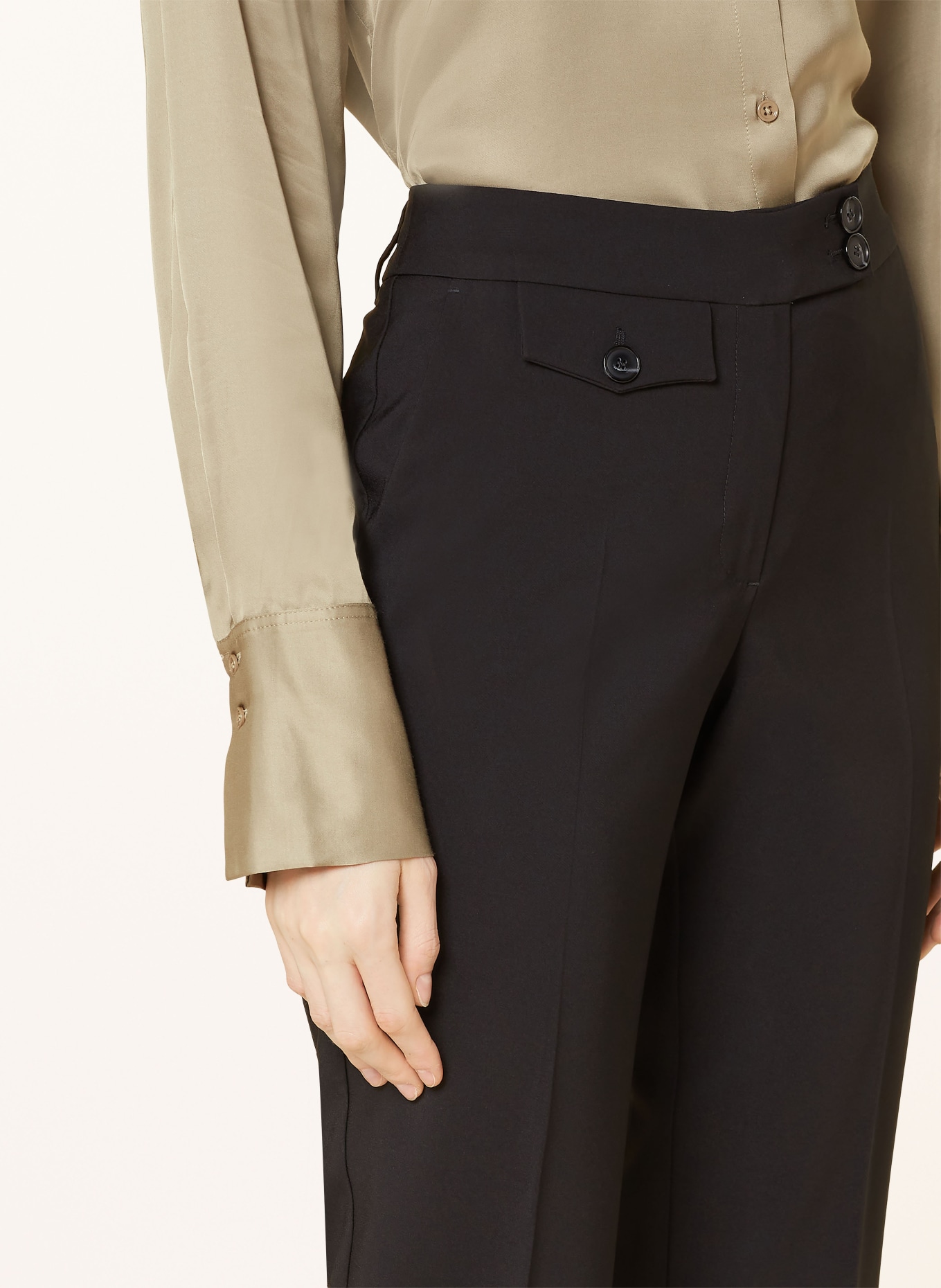 Betty Barclay 7/8 pants, Color: BLACK (Image 5)