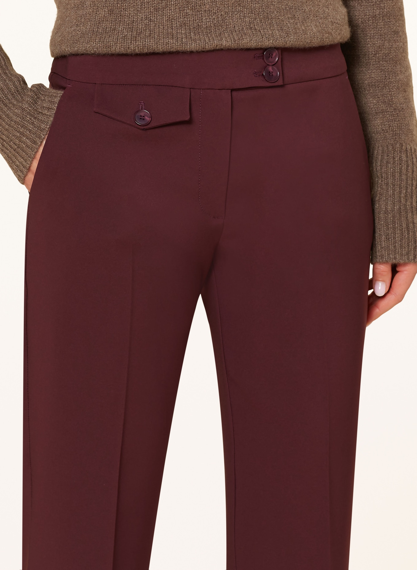 Betty Barclay 7/8 pants, Color: DARK PURPLE (Image 5)