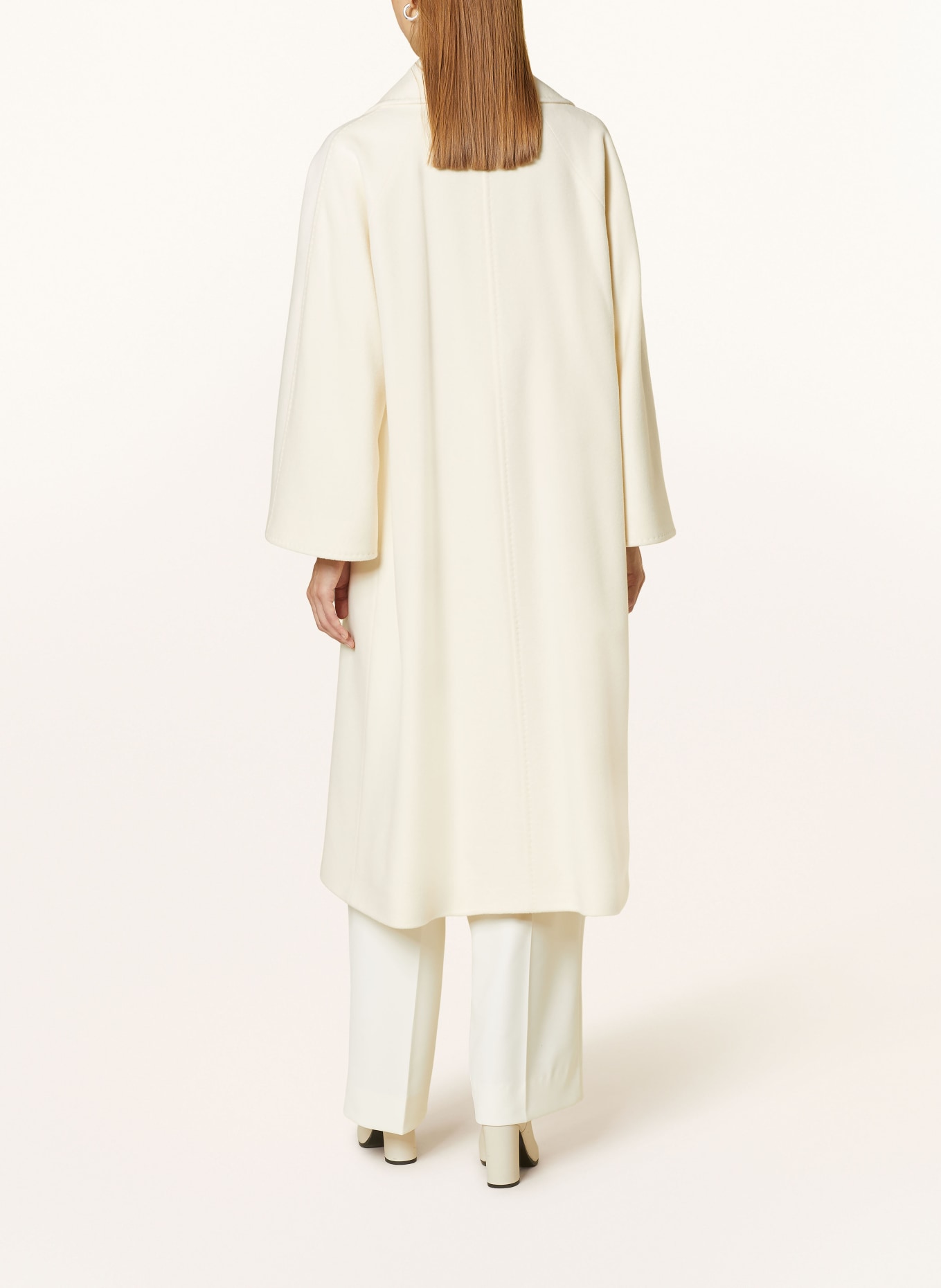 CINZIA ROCCA Wool coat: CREAM
