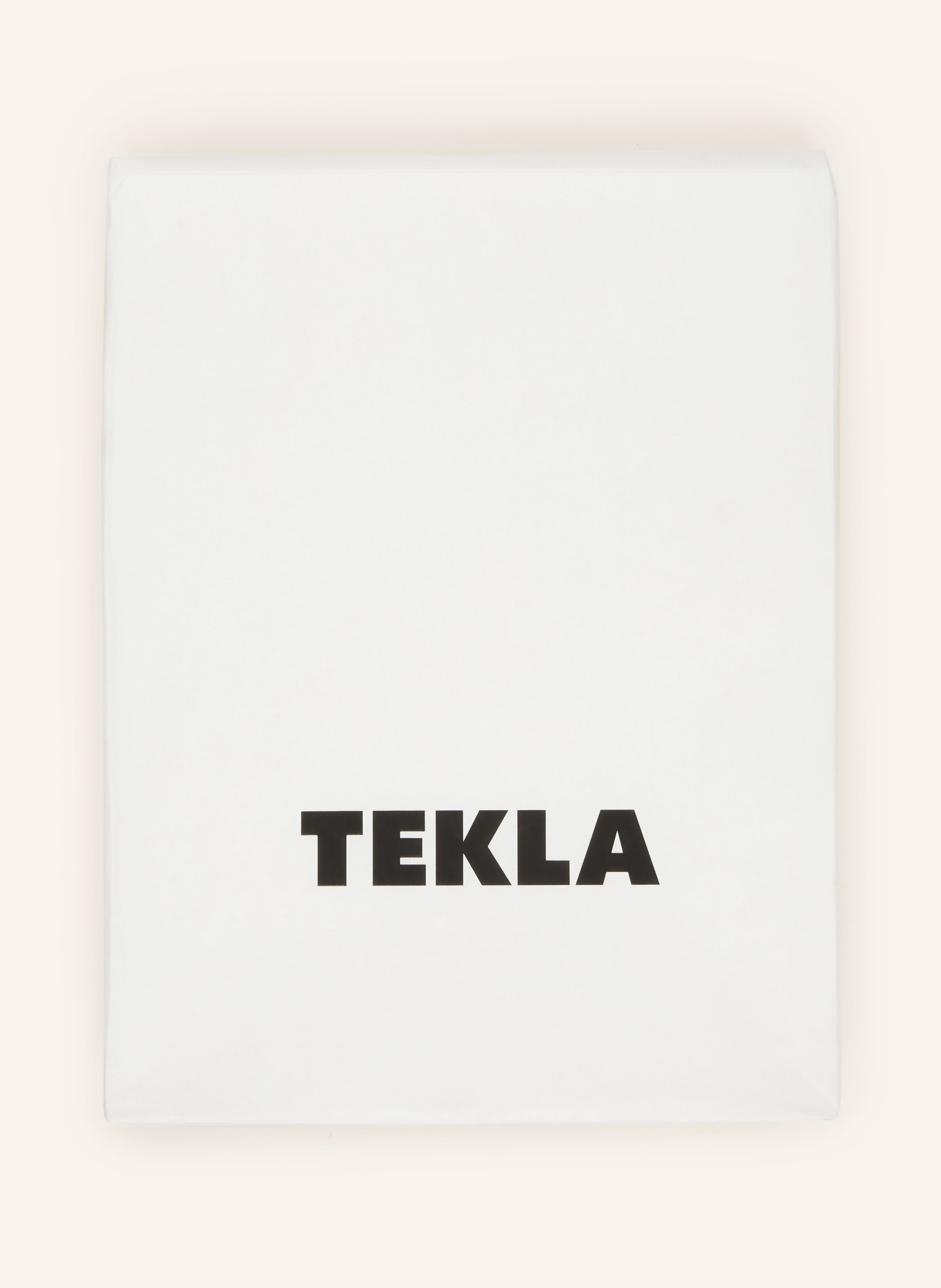 TEKLA Poszewka na kołdrę: ECRU / CZARNY