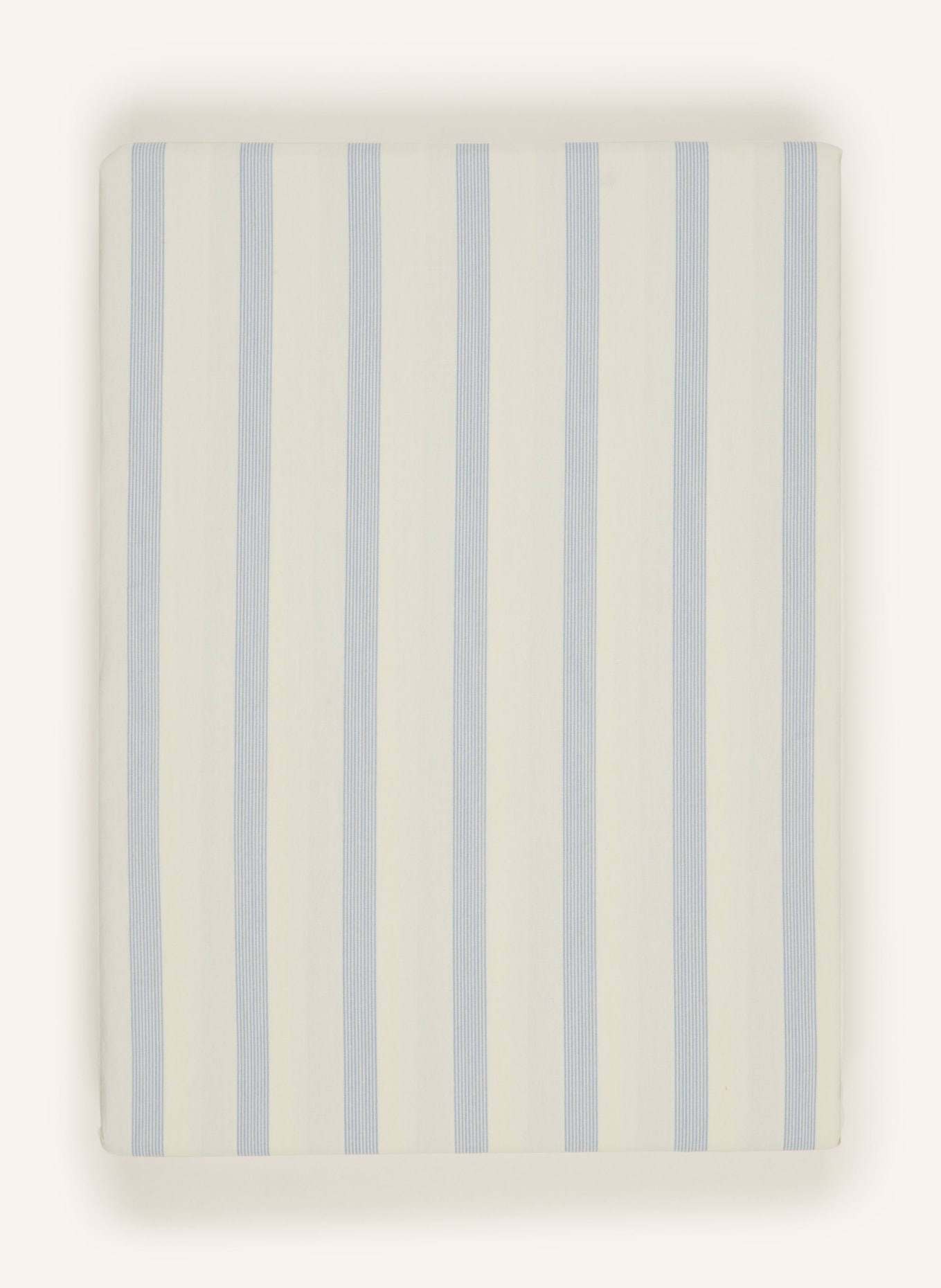 TEKLA Bettbezug: ECRU / BLAU