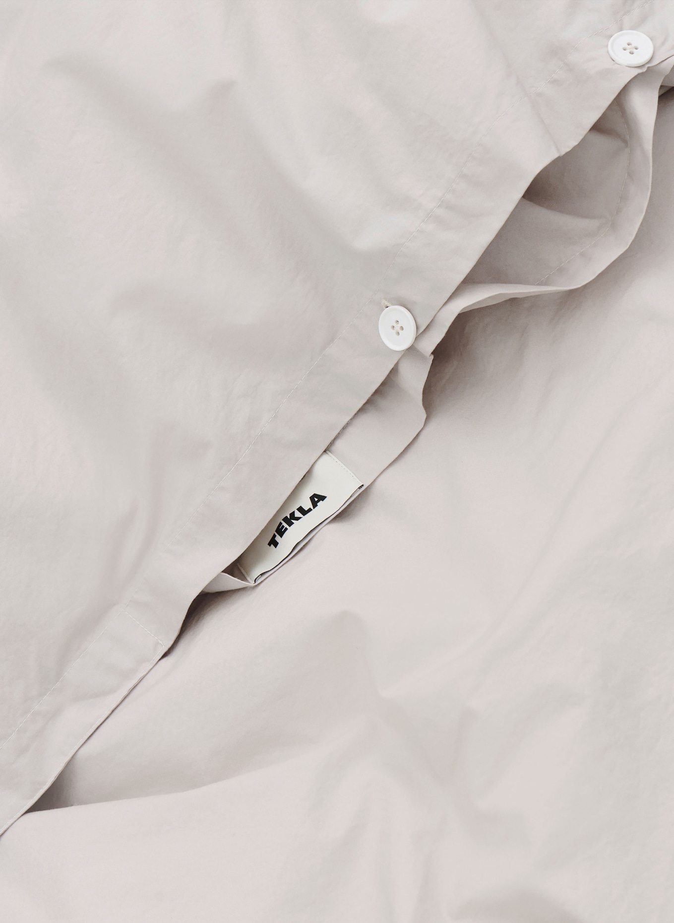 TEKLA Bettbezug: HELLGRAU