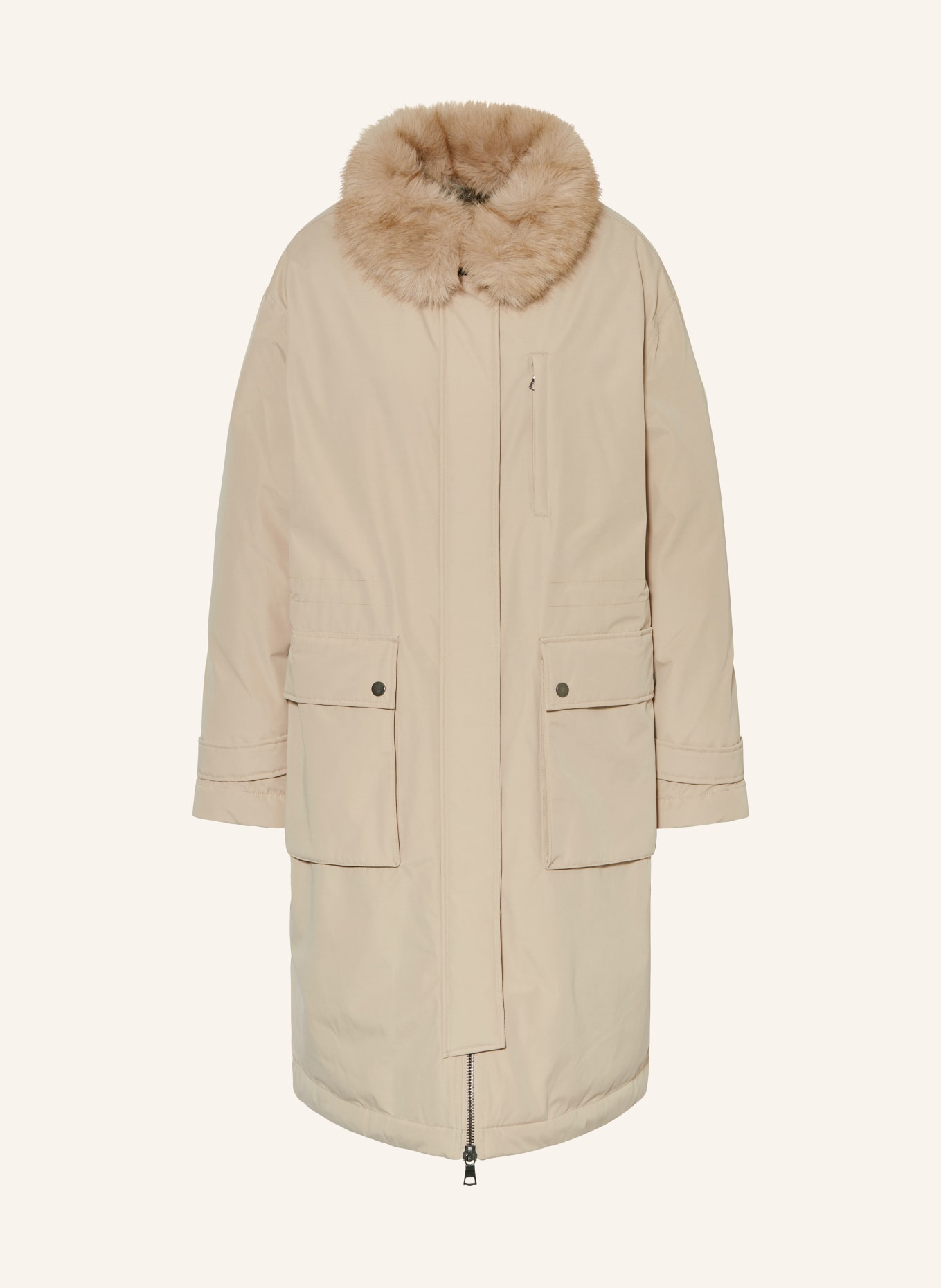No fur parka on sale