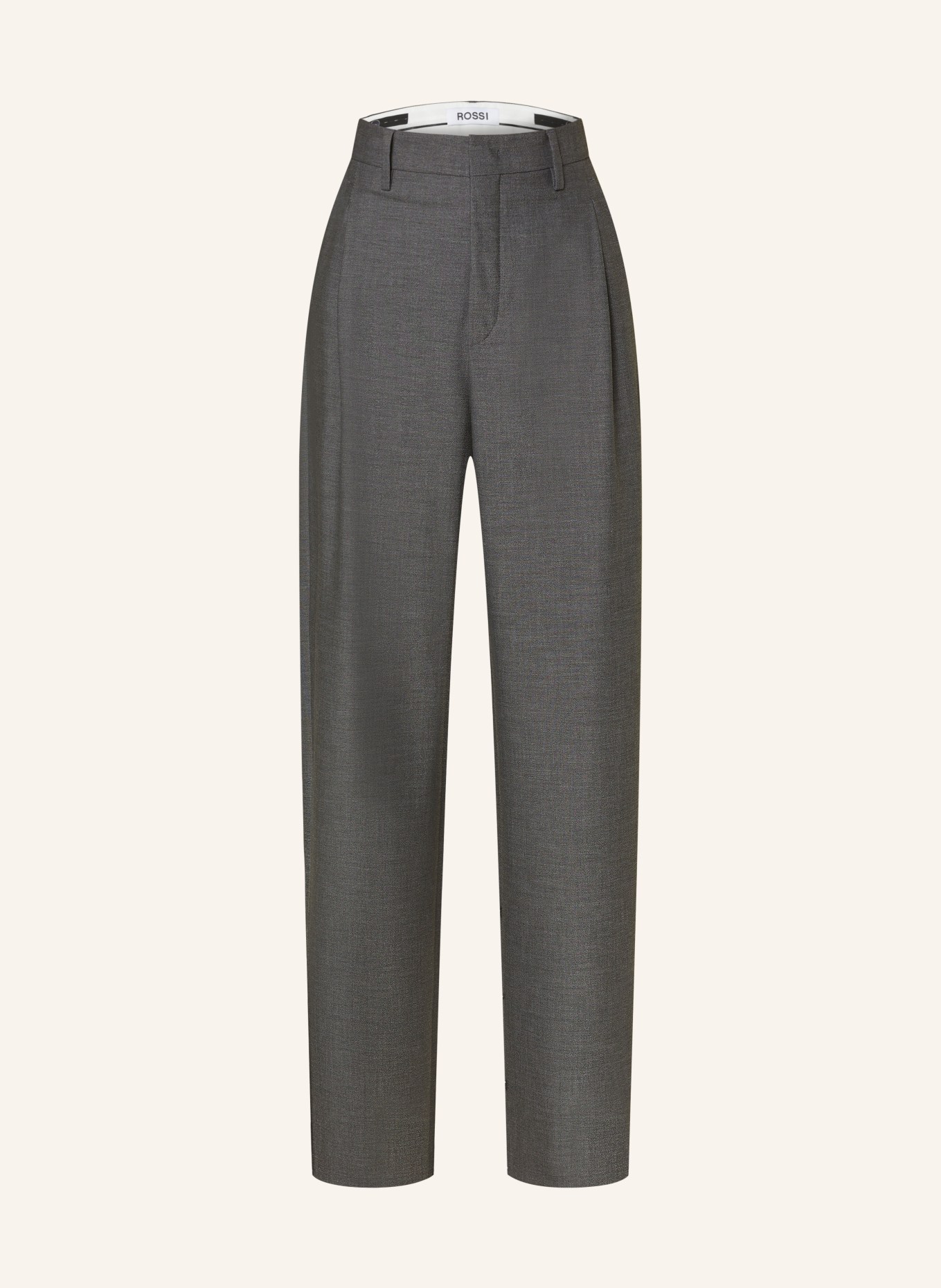 ROSSI Wide leg trousers TONY, Color: DARK GRAY (Image 1)