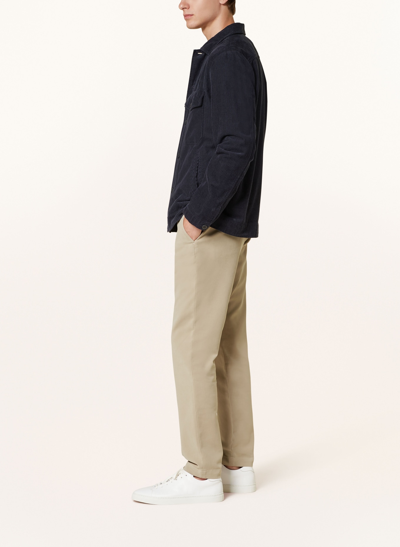 ALBERTO Chinosy JUMP slim fit, Kolor: BEŻOWY (Obrazek 4)