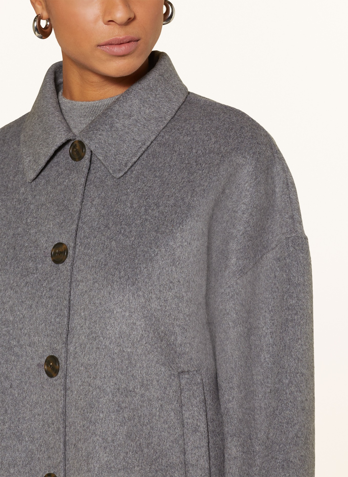 Herrlicher Jacke LENINA: DUNKELGRAU