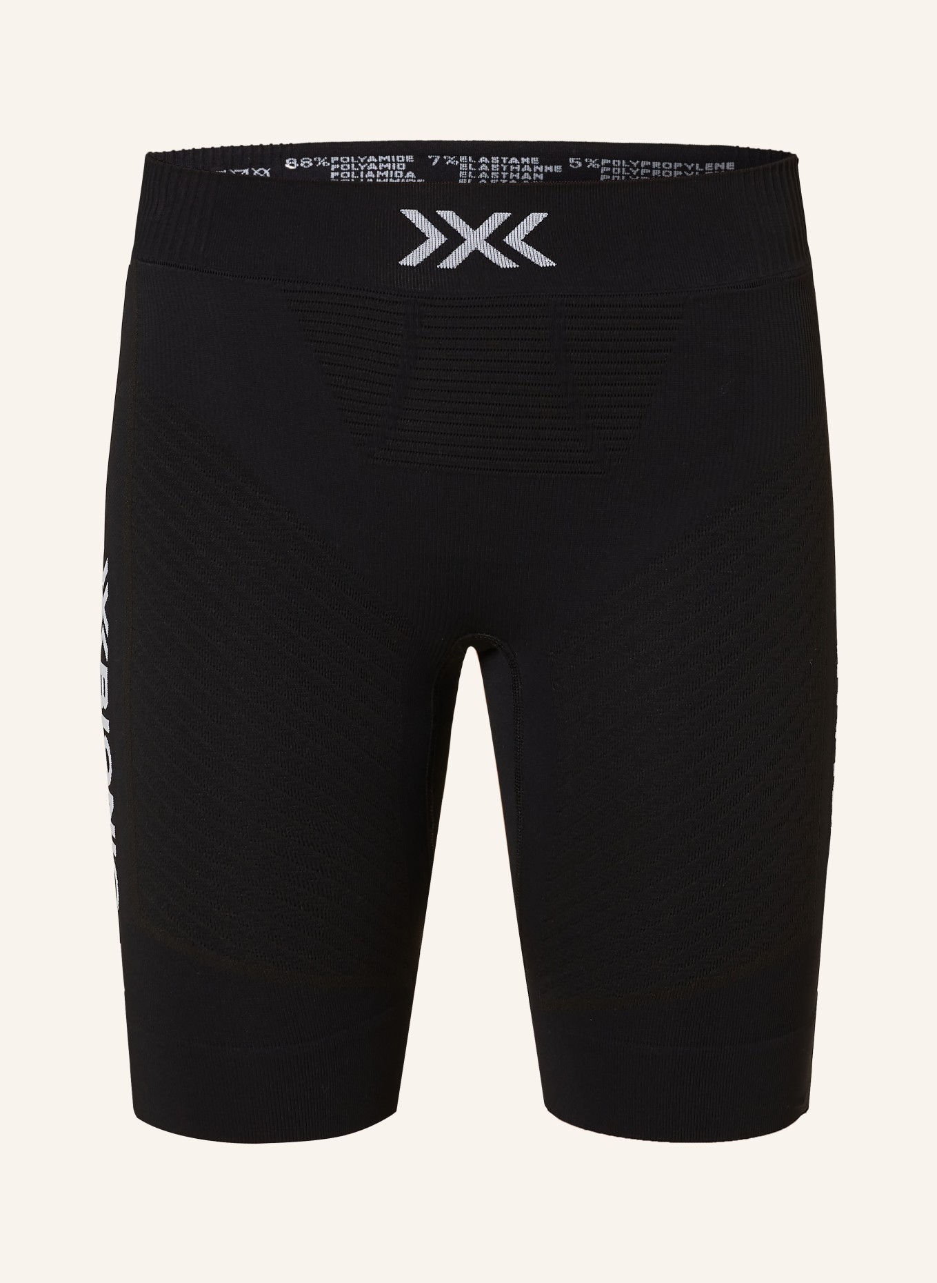 X-BIONIC Laufshorts INVENT 4.0 RUN SPEED SHORTS WOMEN, Farbe: SCHWARZ/ HELLGRAU (Bild 1)