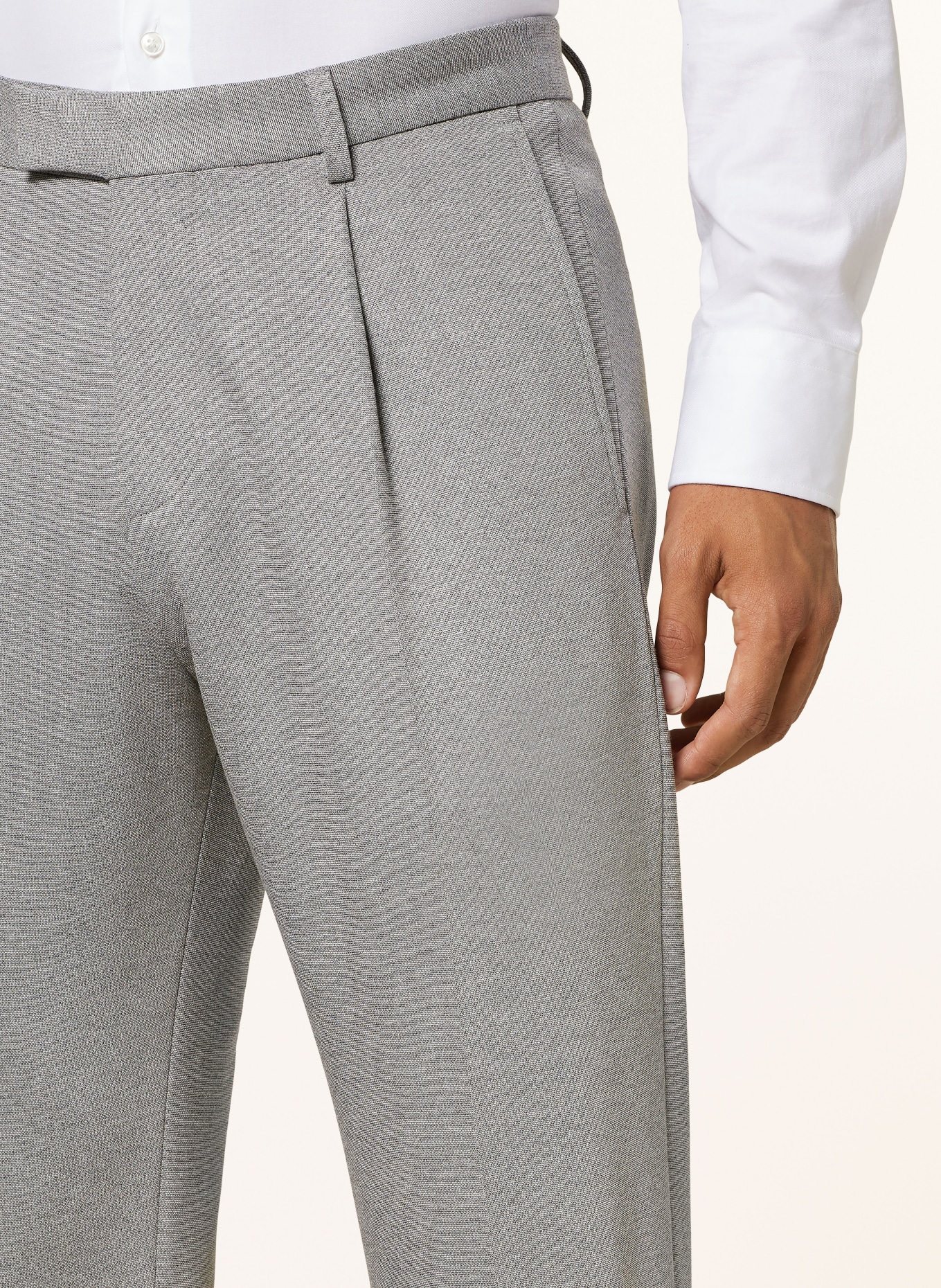 CINQUE Jersey pants CISALTO extra slim fit, Color: LIGHT GRAY (Image 5)