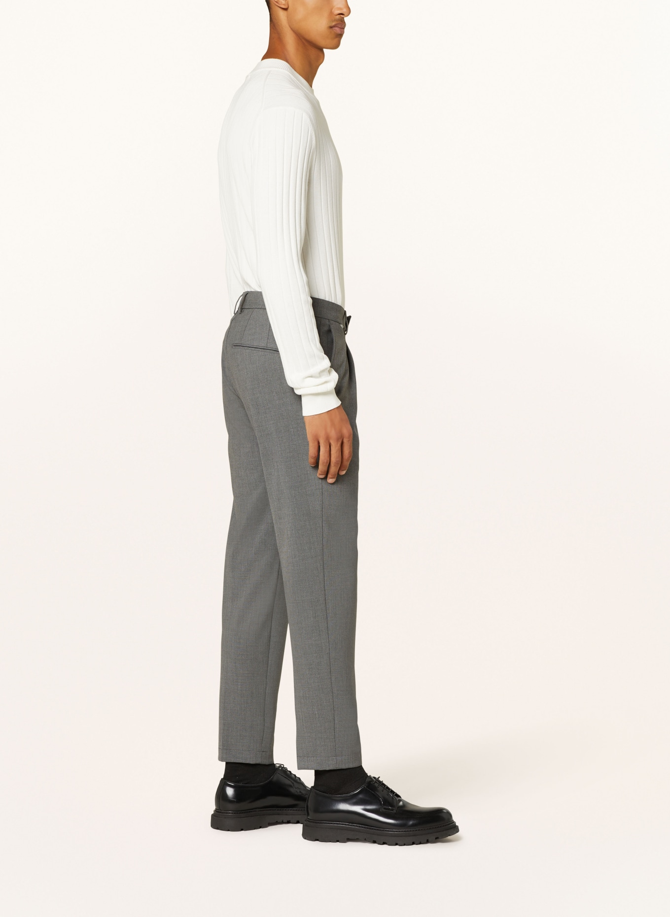 CINQUE Suit trousers CISALTO extra slim fit, Color: GRAY (Image 4)