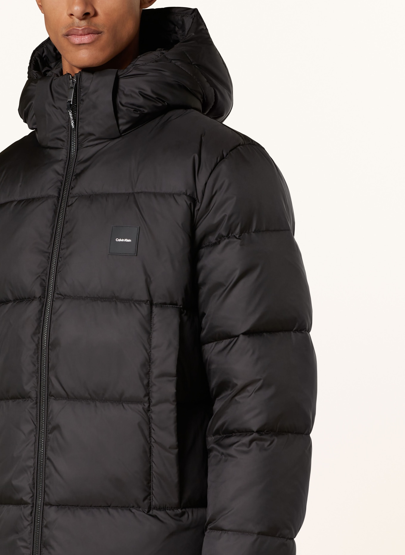 Calvin Klein Steppjacke: SCHWARZ