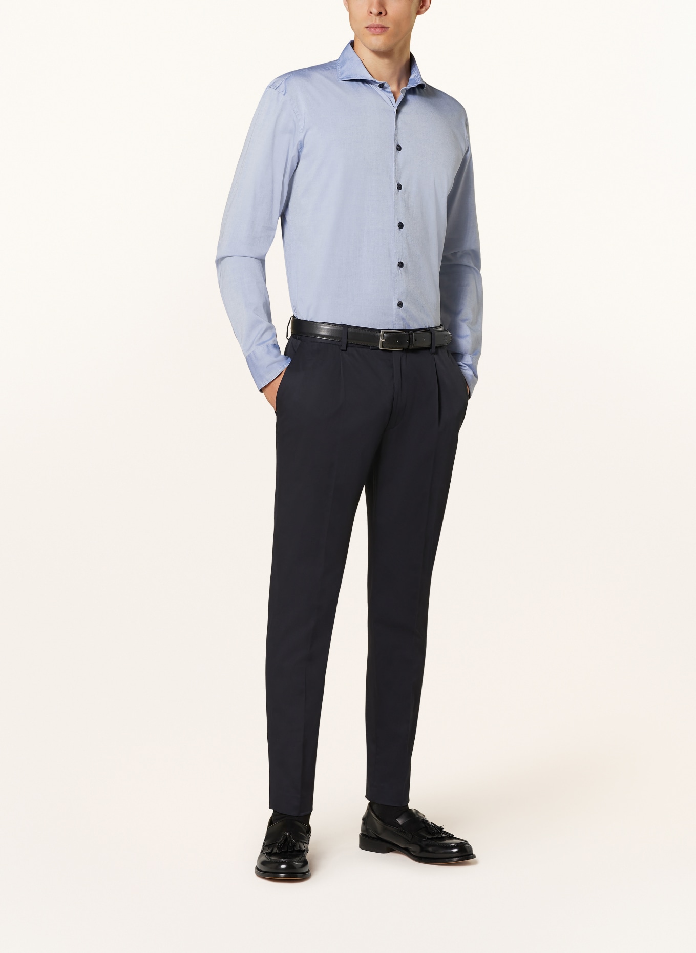 STROKESMAN'S Hemd Slim Fit, Farbe: BLAU (Bild 2)