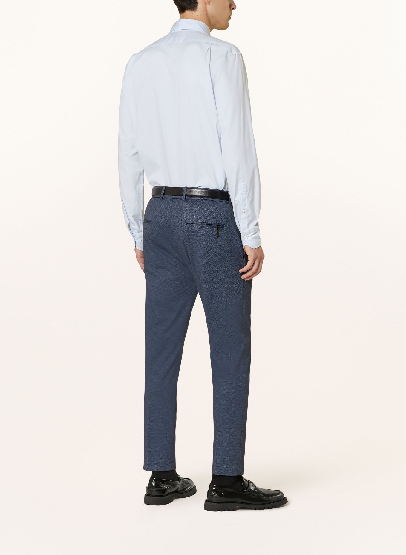 STROKESMAN'S Shirt slim fit, Color: LIGHT BLUE (Image 3)