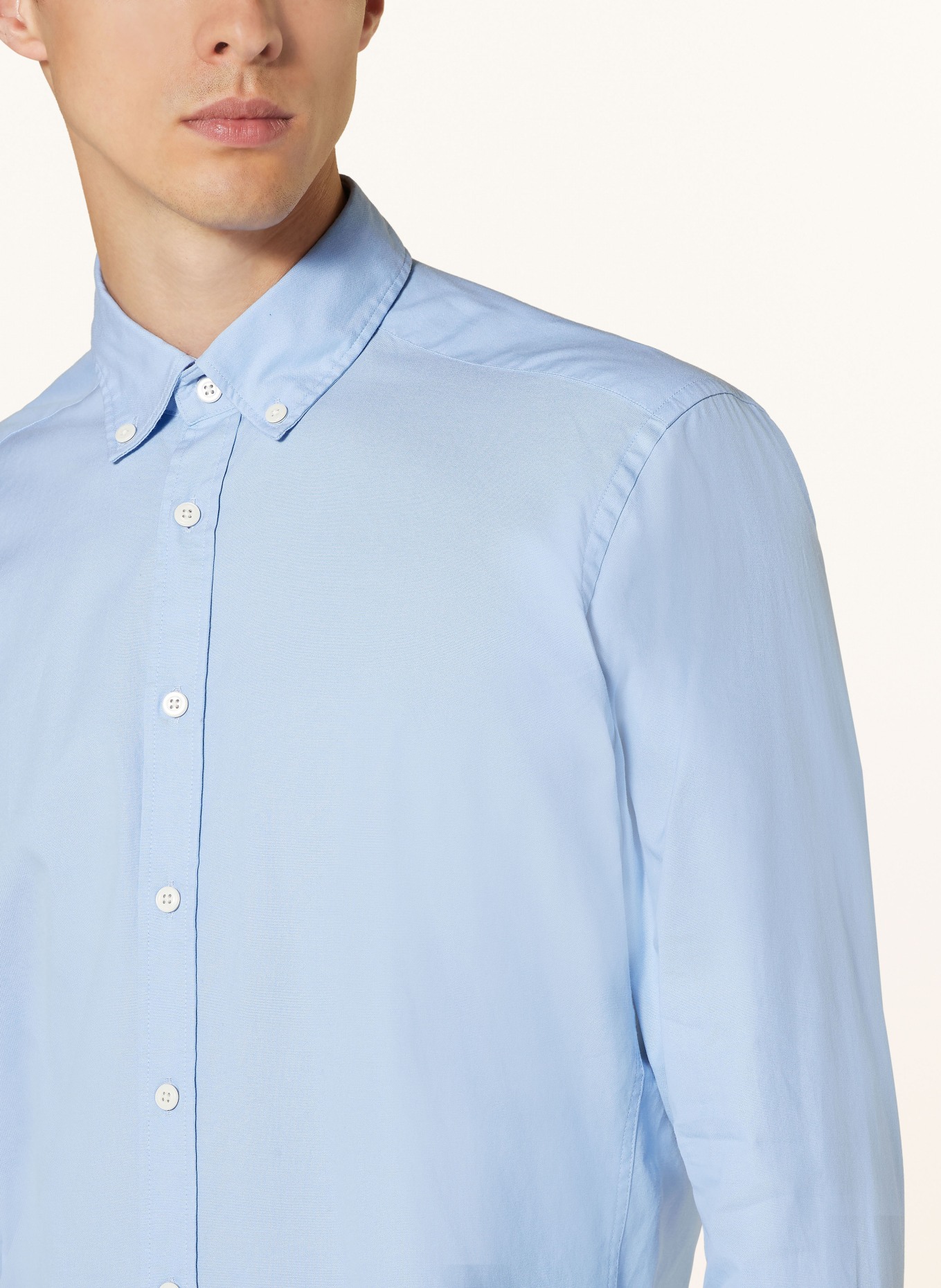 STROKESMAN'S Shirt regular fit, Color: LIGHT BLUE (Image 4)