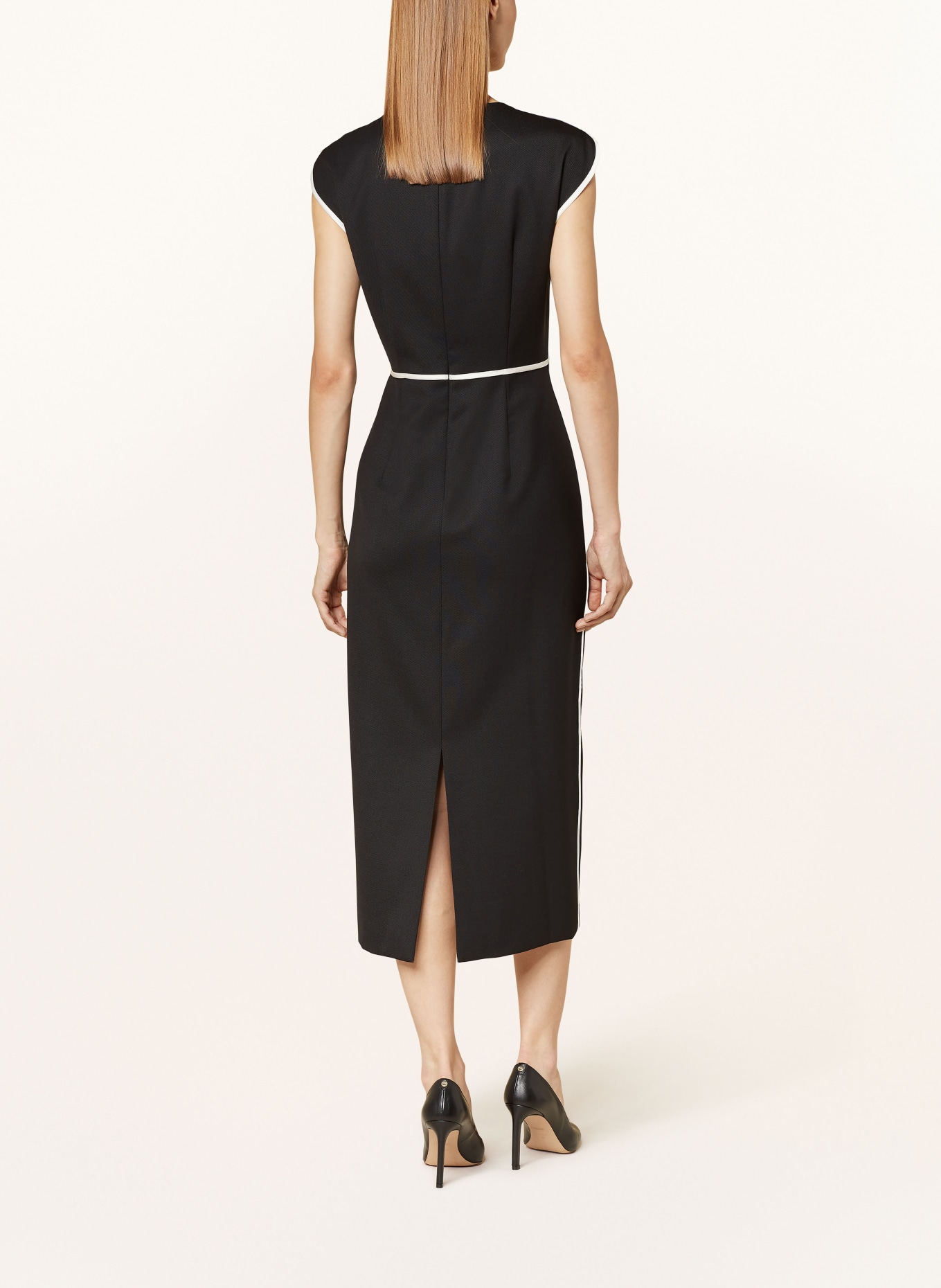 BOSS Sukienka etui DETIRA: CZARNY