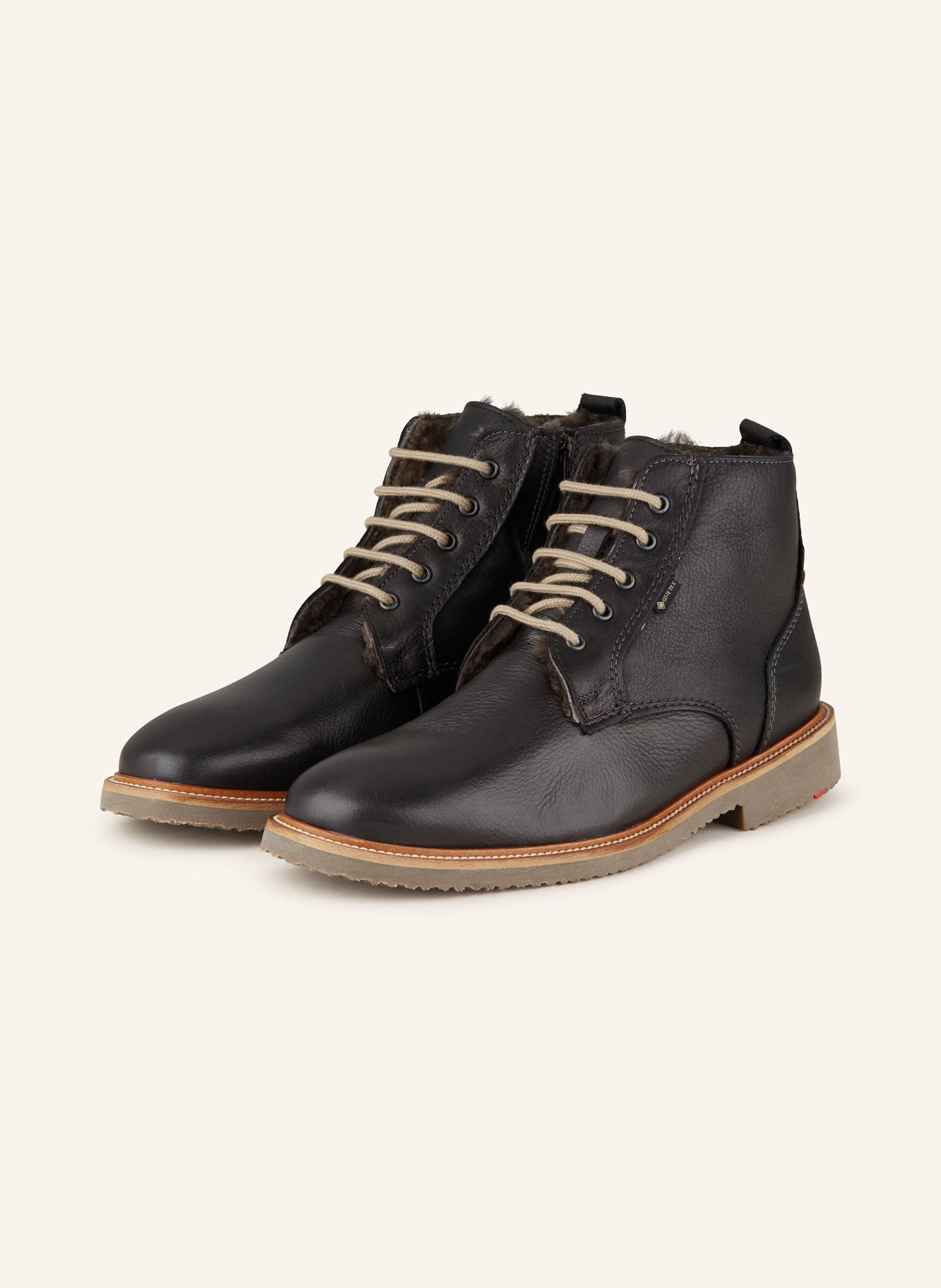 LLOYD Desert boots VARON in black