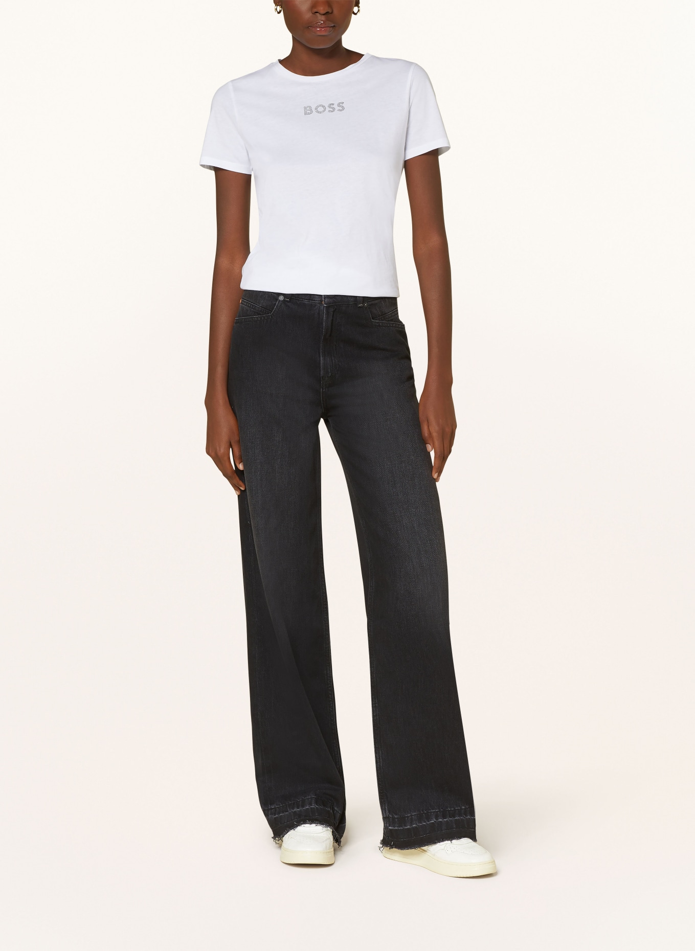 BOSS Straight jeans MARLENE: 006 BLACK