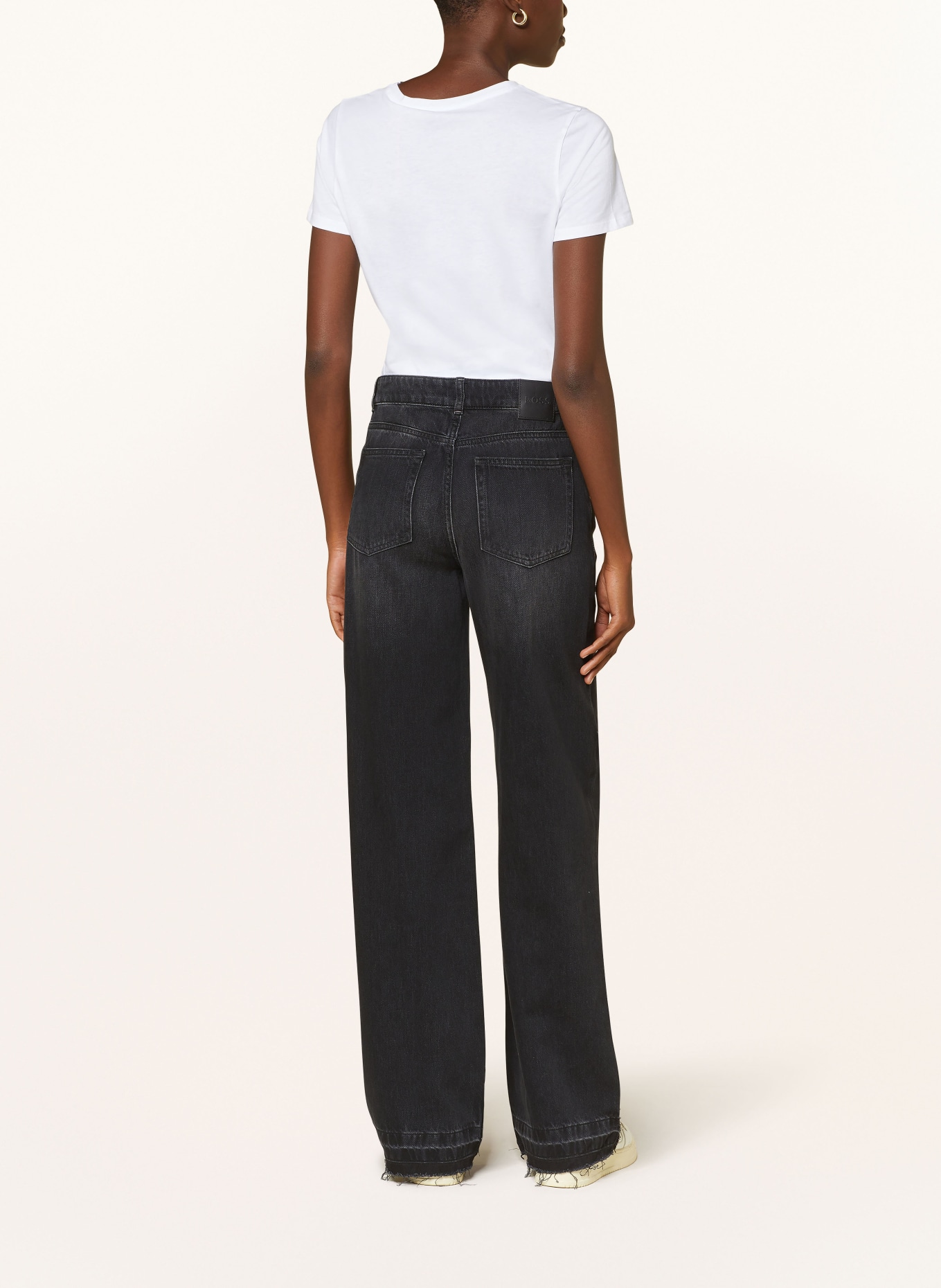 BOSS Straight jeans MARLENE: 006 BLACK