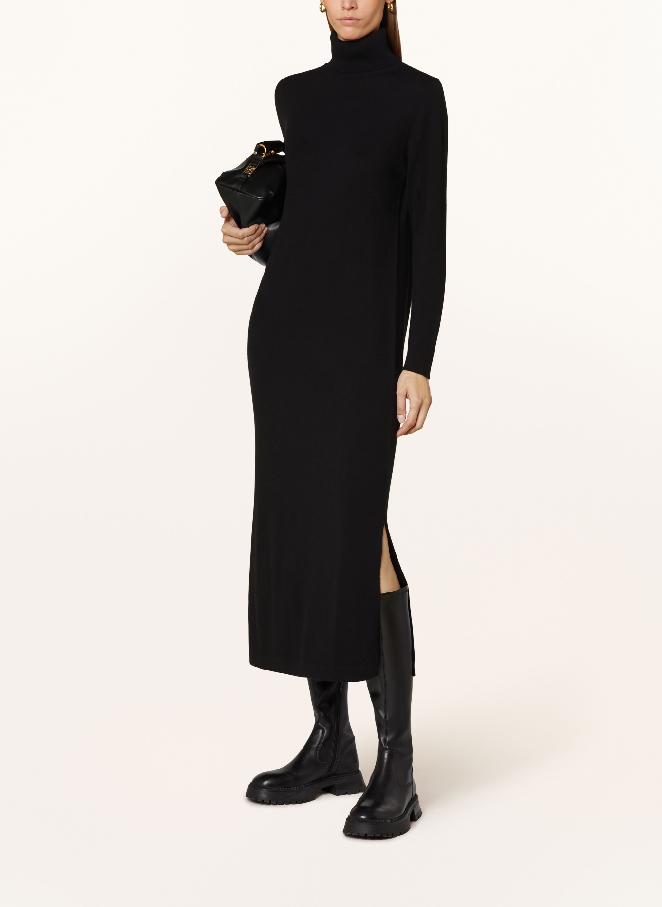 Allude strickkleid schwarz Clearance