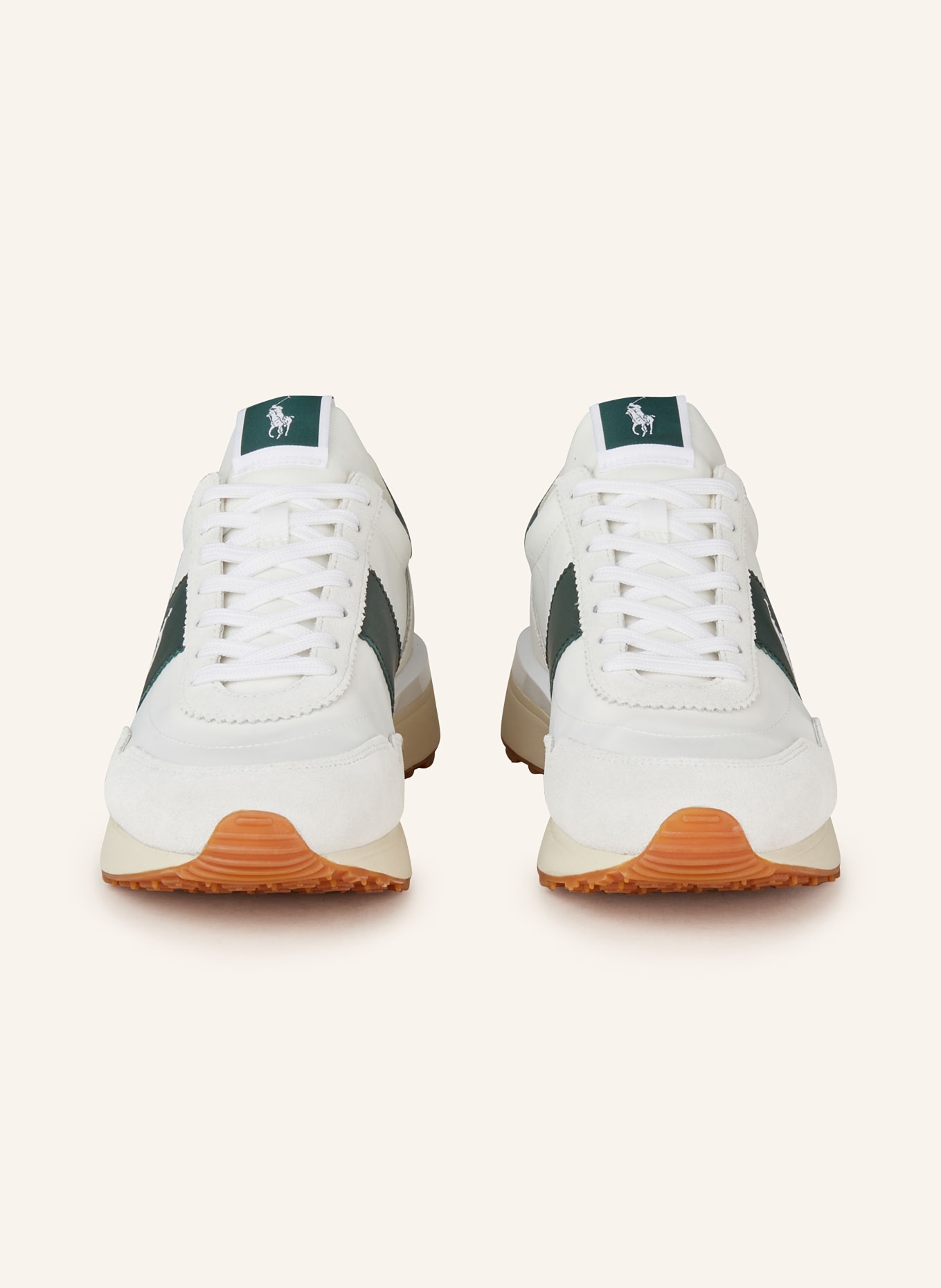 POLO RALPH LAUREN Sneakers, Color: WHITE/ DARK GREEN (Image 3)