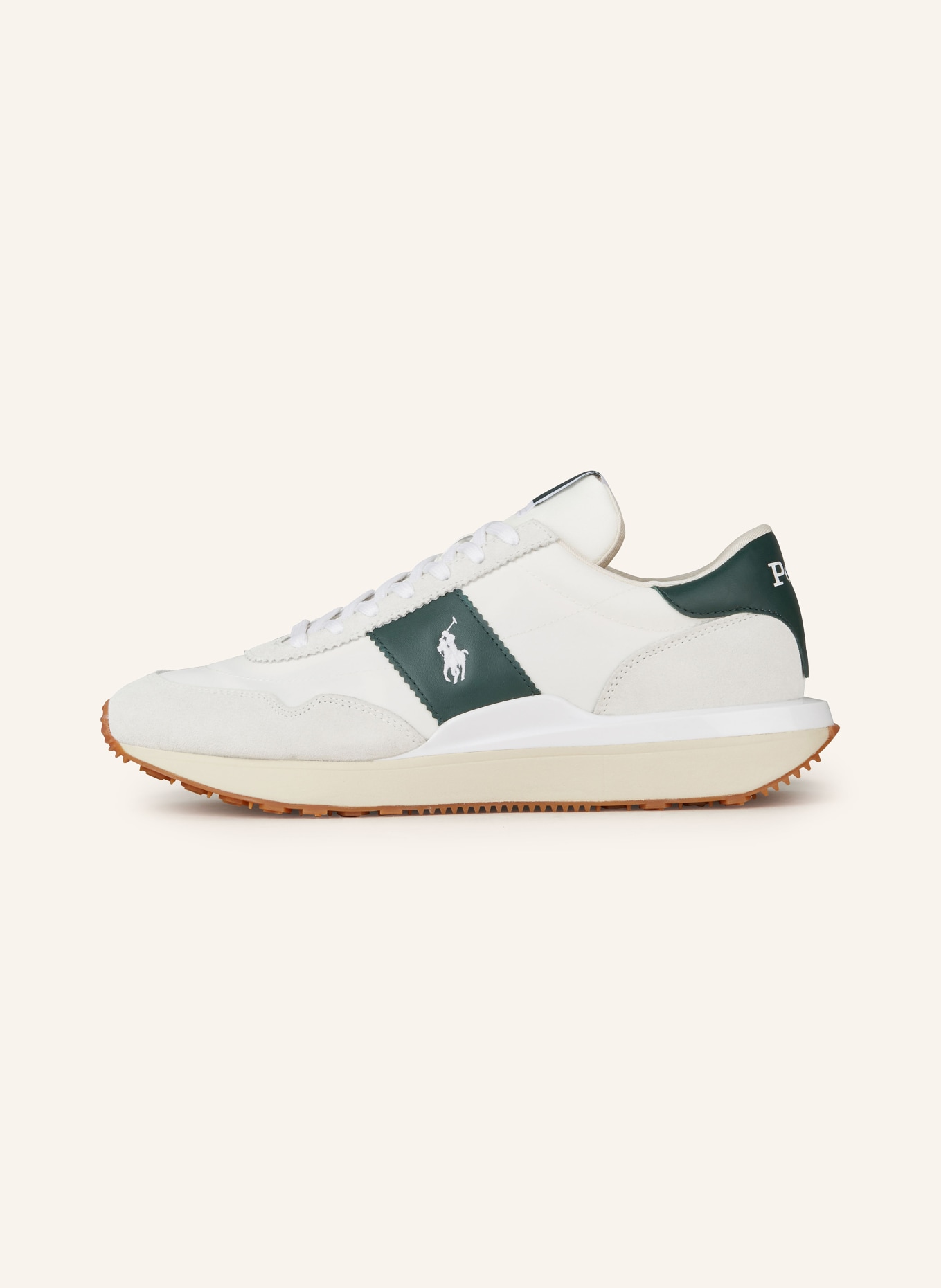 POLO RALPH LAUREN Sneakers, Color: WHITE/ DARK GREEN (Image 4)