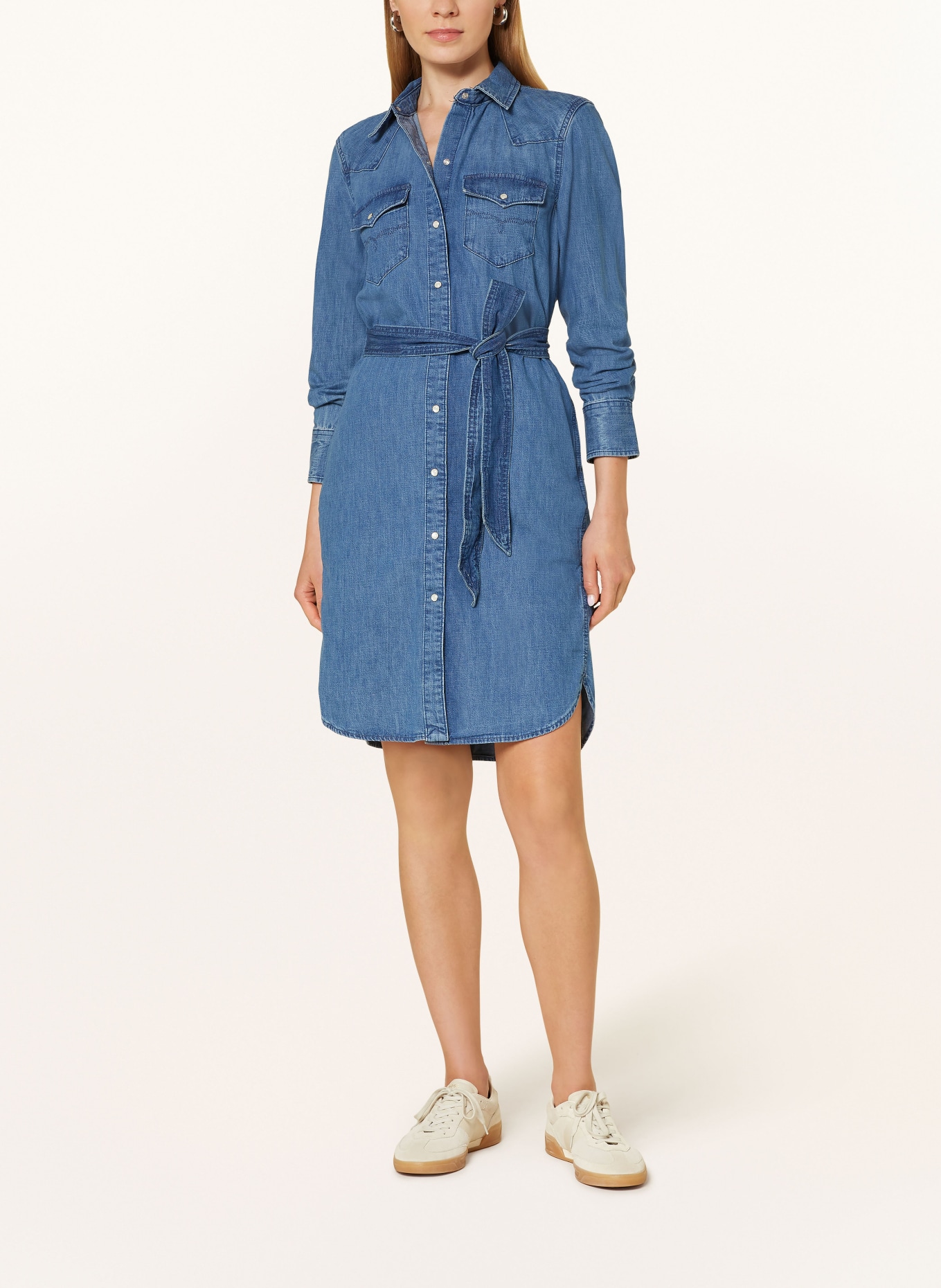 LAUREN RALPH LAUREN Shirt dress in denim look