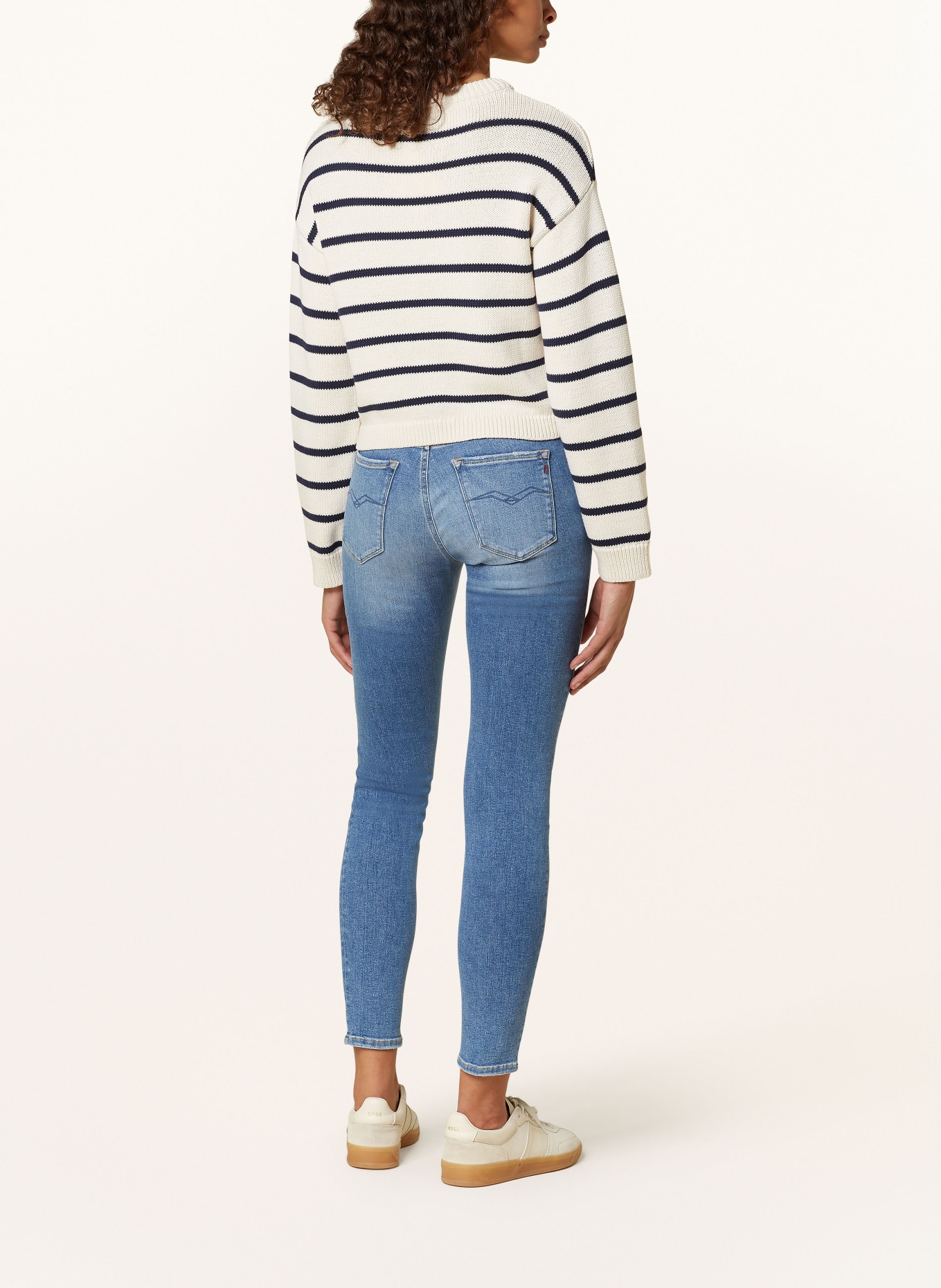 REPLAY Skinny jeans NEW LUZ, Color: 009 MEDIUM BLUE (Image 3)