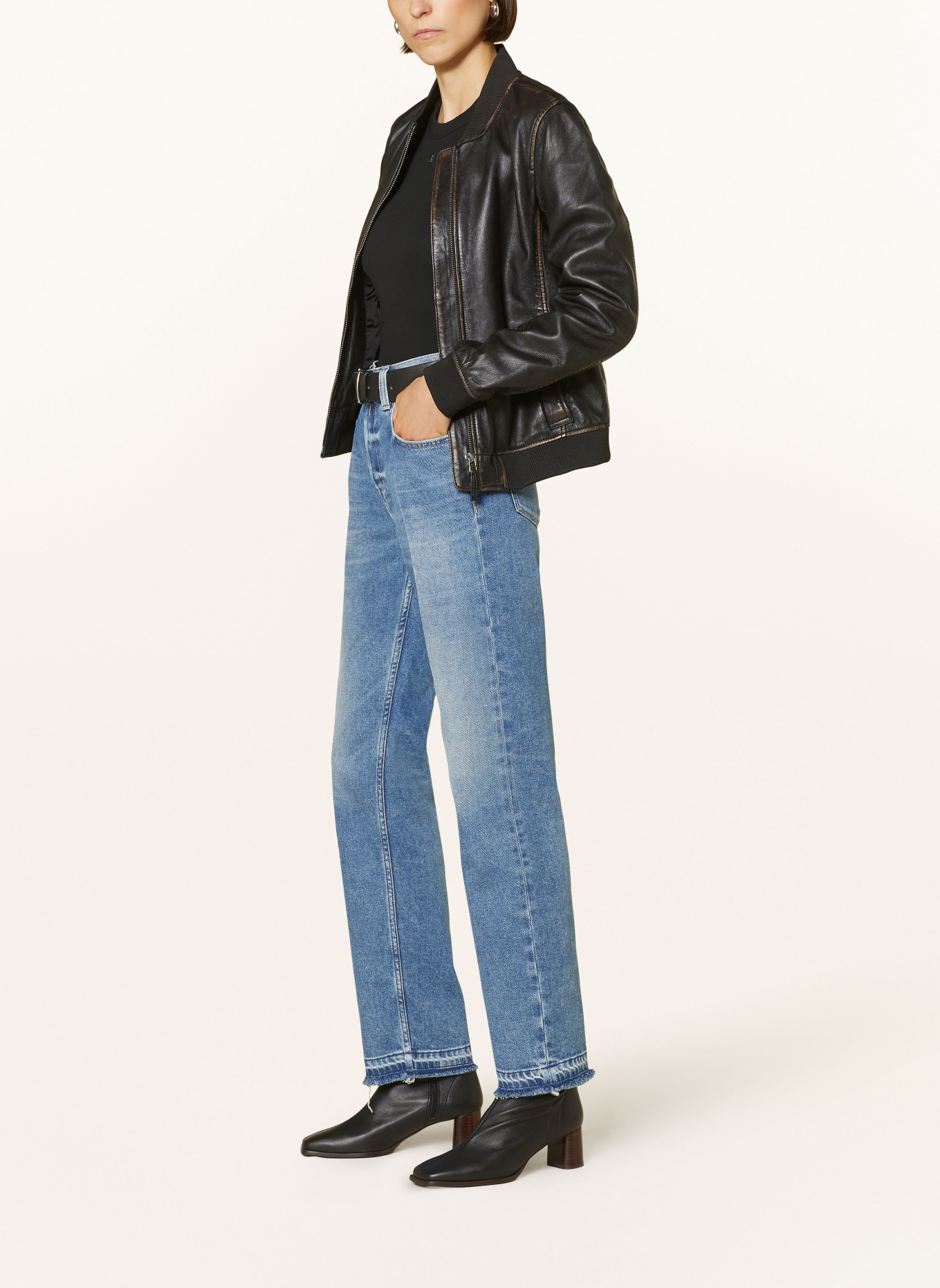 REPLAY Straight jeans MAIJKE, Color: 009 MEDIUM BLUE (Image 4)